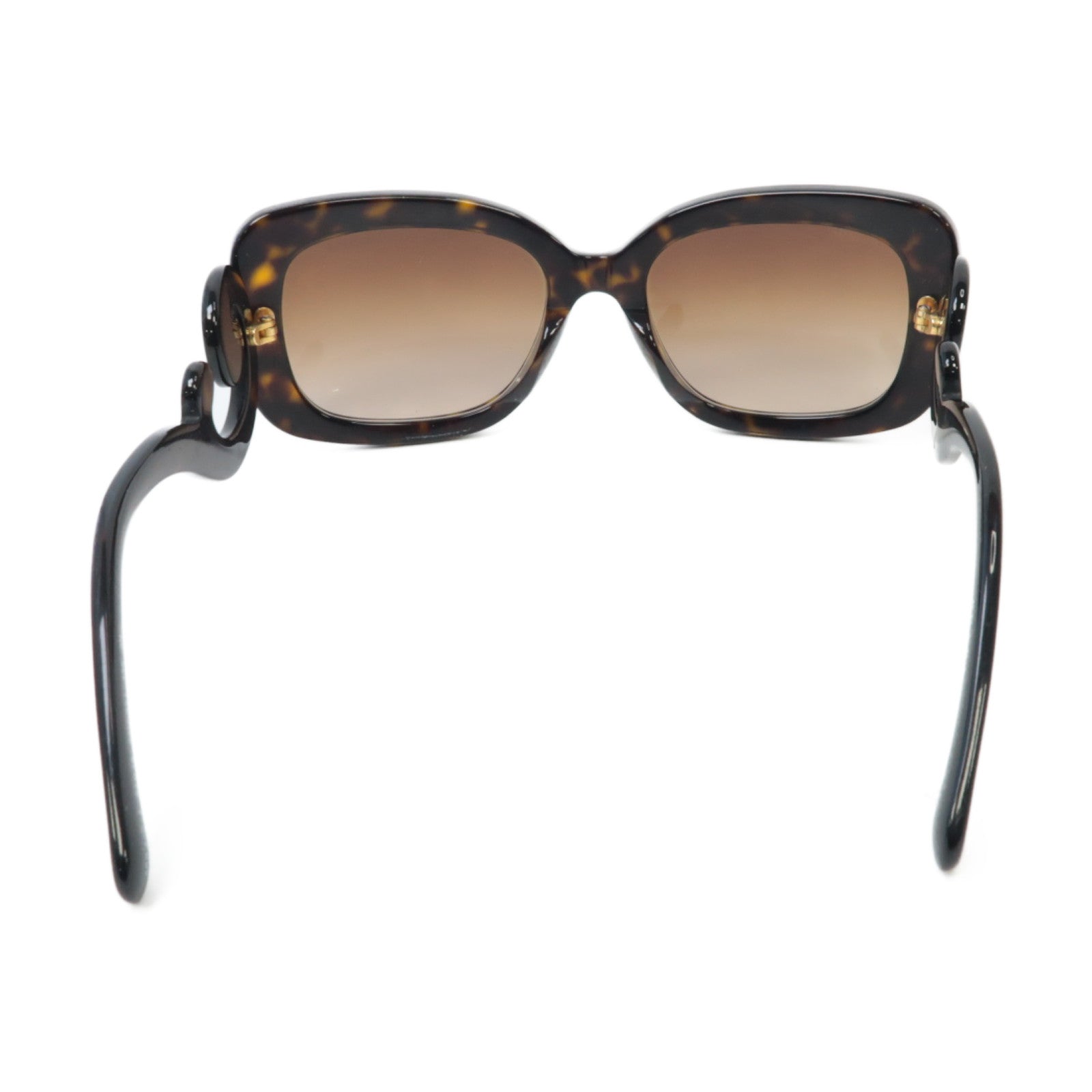 PRADA PVC Sunglasses太陽眼鏡黒色/啡色