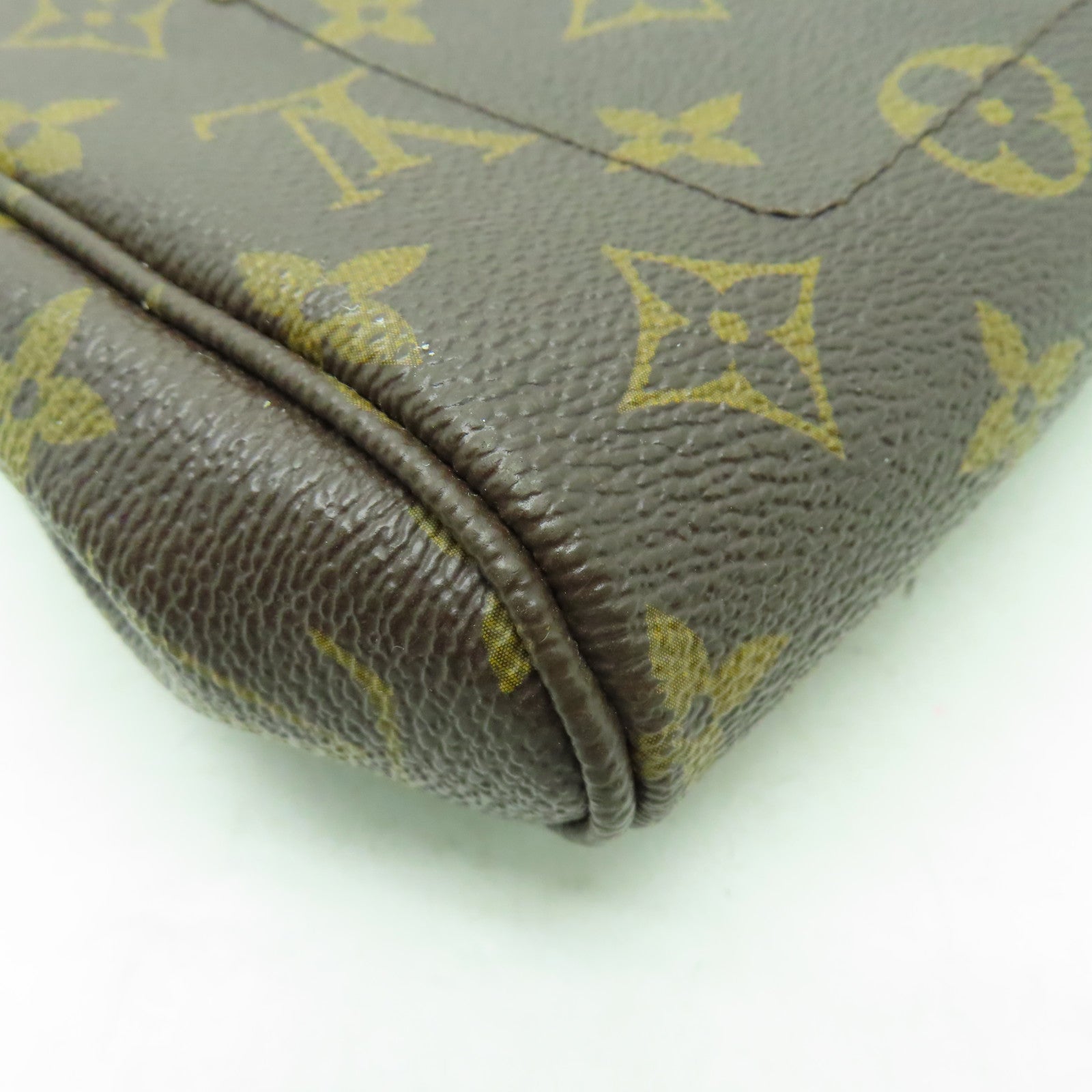 LOUIS VUITTON Monogram Favourite MM金扣手挽肩背兩用袋啡色