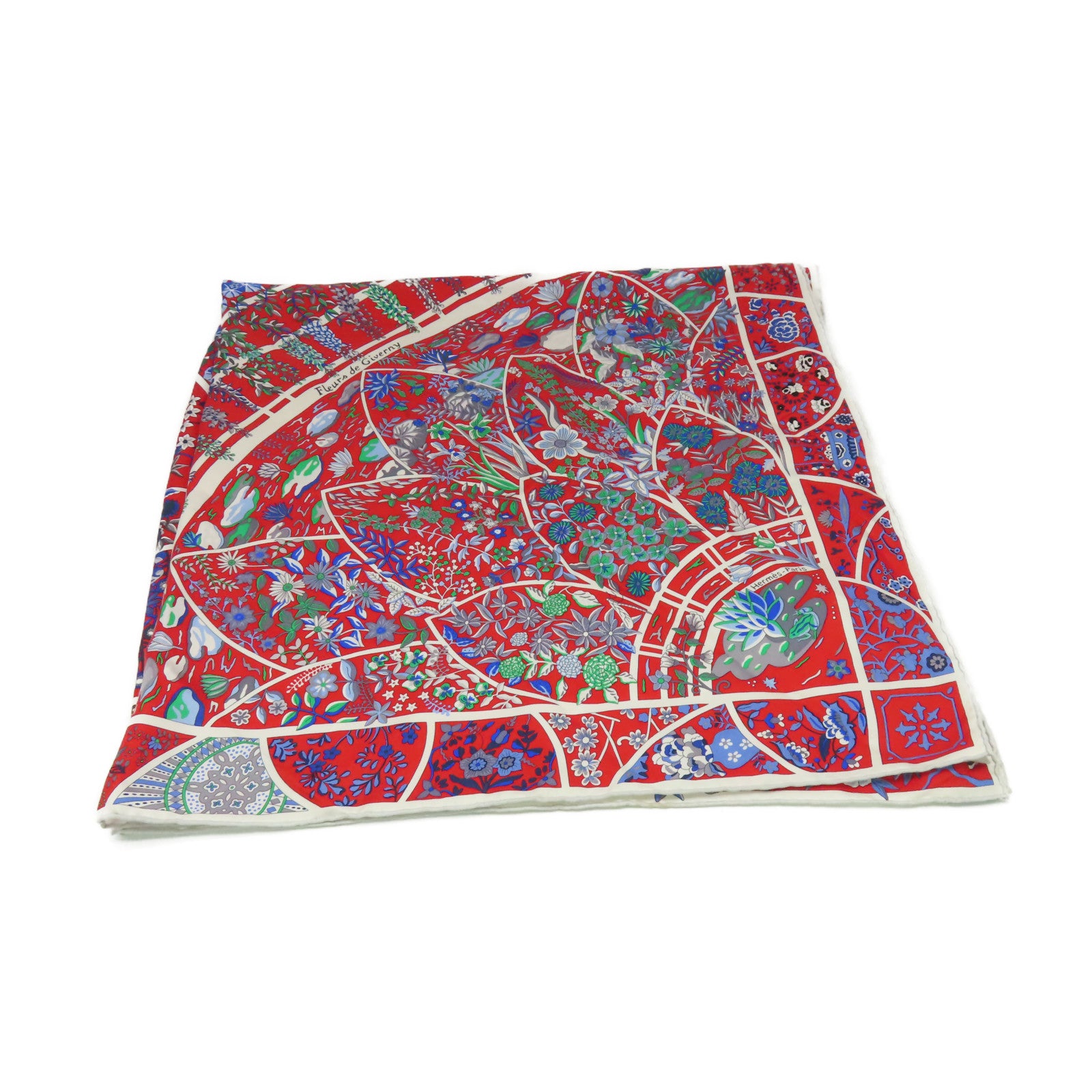 HERMES 【激減優惠】絲質Scarf 90x90絲巾紅色/藍色/彩色