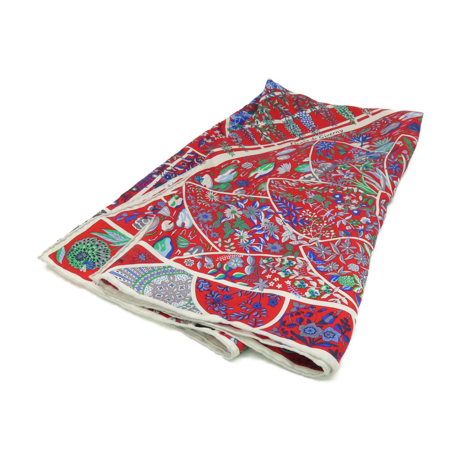 HERMES 【激減優惠】絲質Scarf 90x90絲巾紅色/藍色/彩色