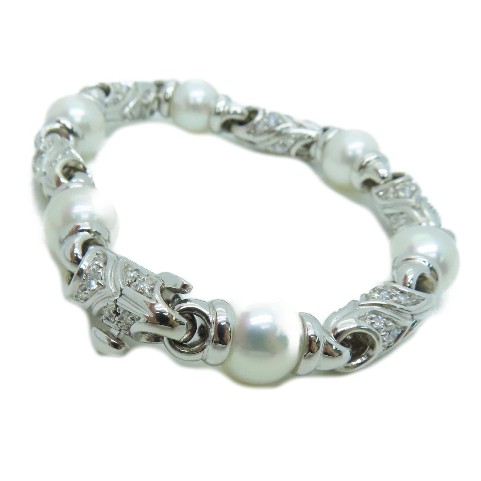 BVLGARI 【激減優惠】18K白金Passo Doppio Bracelet手鏈