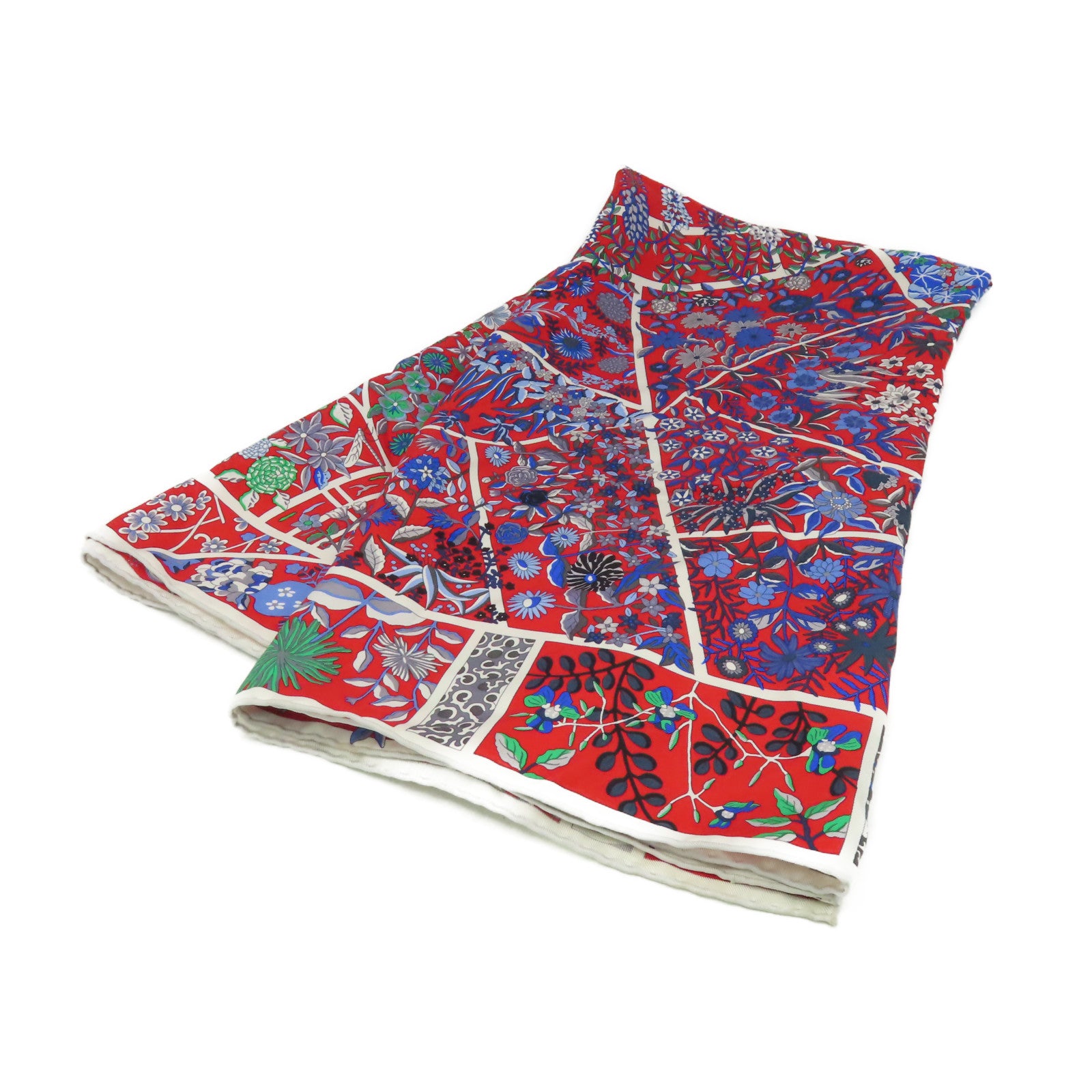 HERMES 【激減優惠】絲質Scarf 90x90絲巾紅色/藍色/彩色