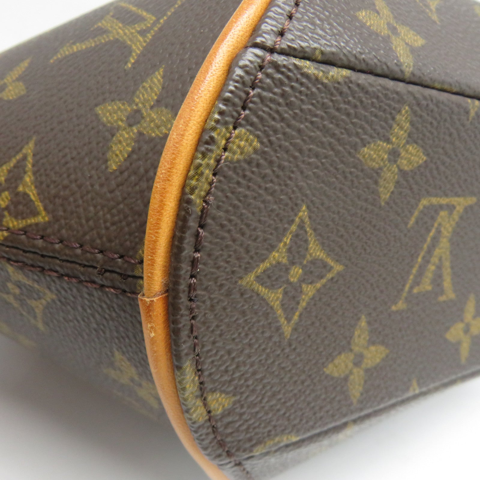 LOUIS VUITTON 【激減優惠】Monogram Elipse PM金扣手挽袋啡色