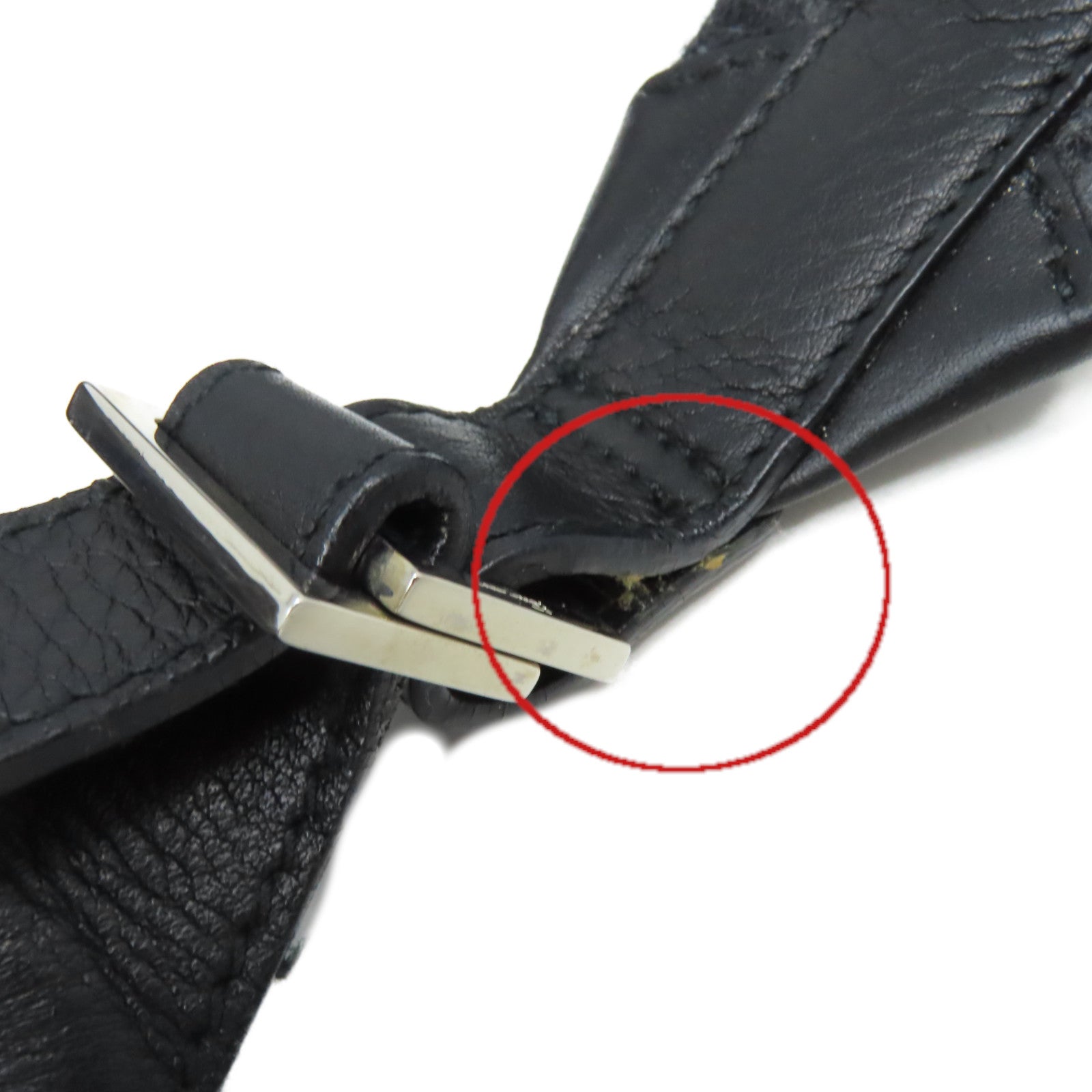 Salvatore Ferragamo 帆布Shoulder Bag肩背袋碳灰色