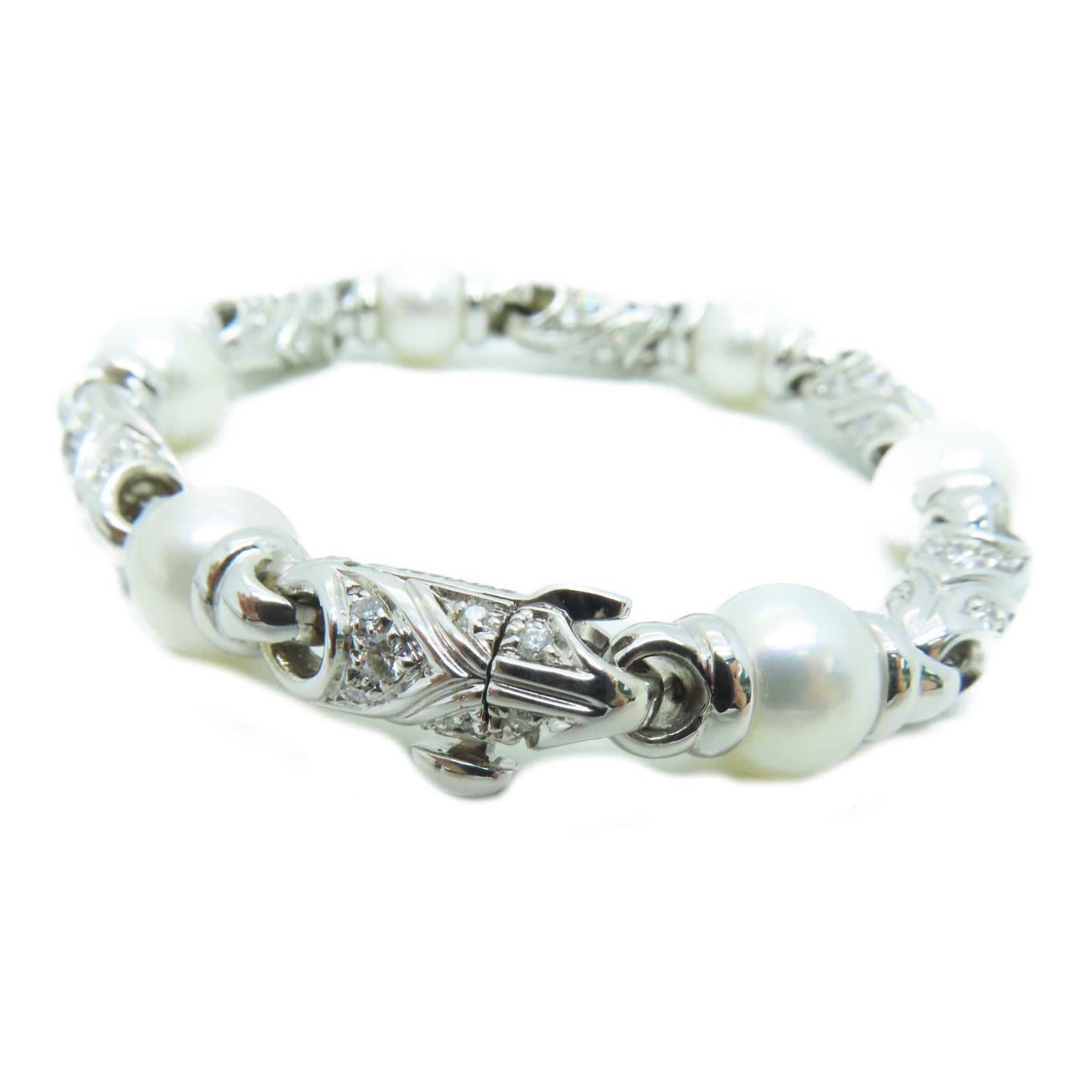 BVLGARI 【激減優惠】18K白金Passo Doppio Bracelet手鏈