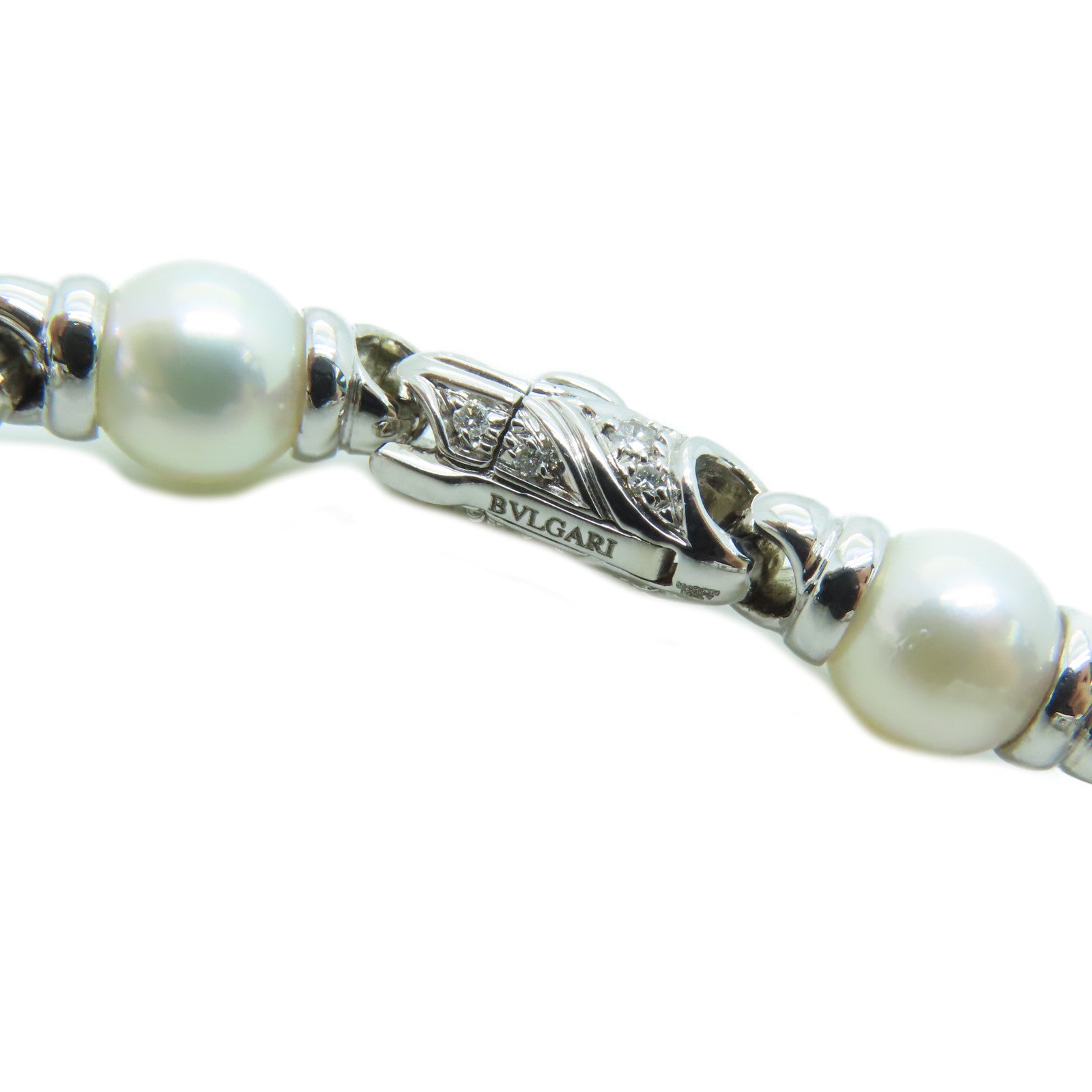 BVLGARI 【激減優惠】18K白金Passo Doppio Bracelet手鏈