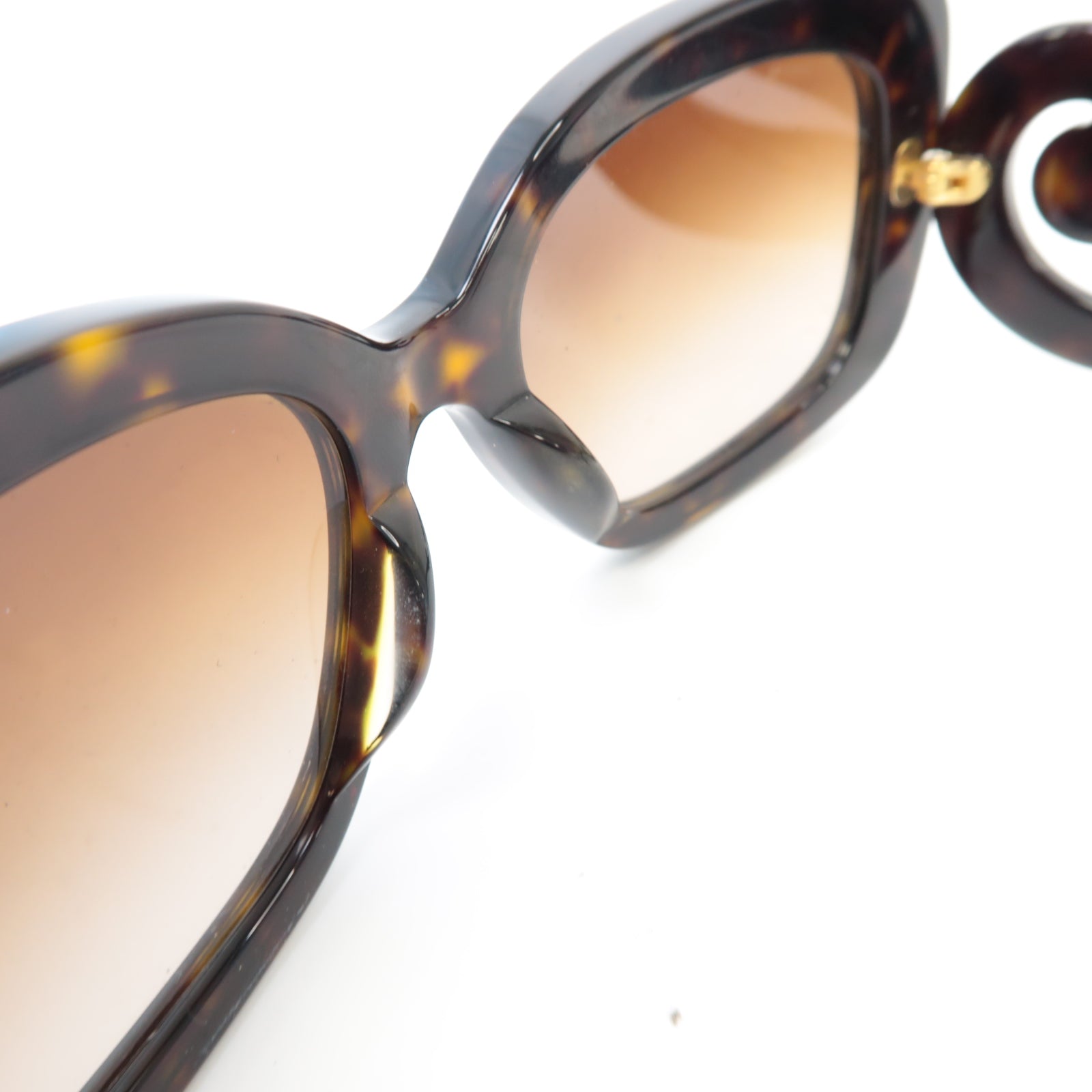 PRADA PVC Sunglasses太陽眼鏡黒色/啡色
