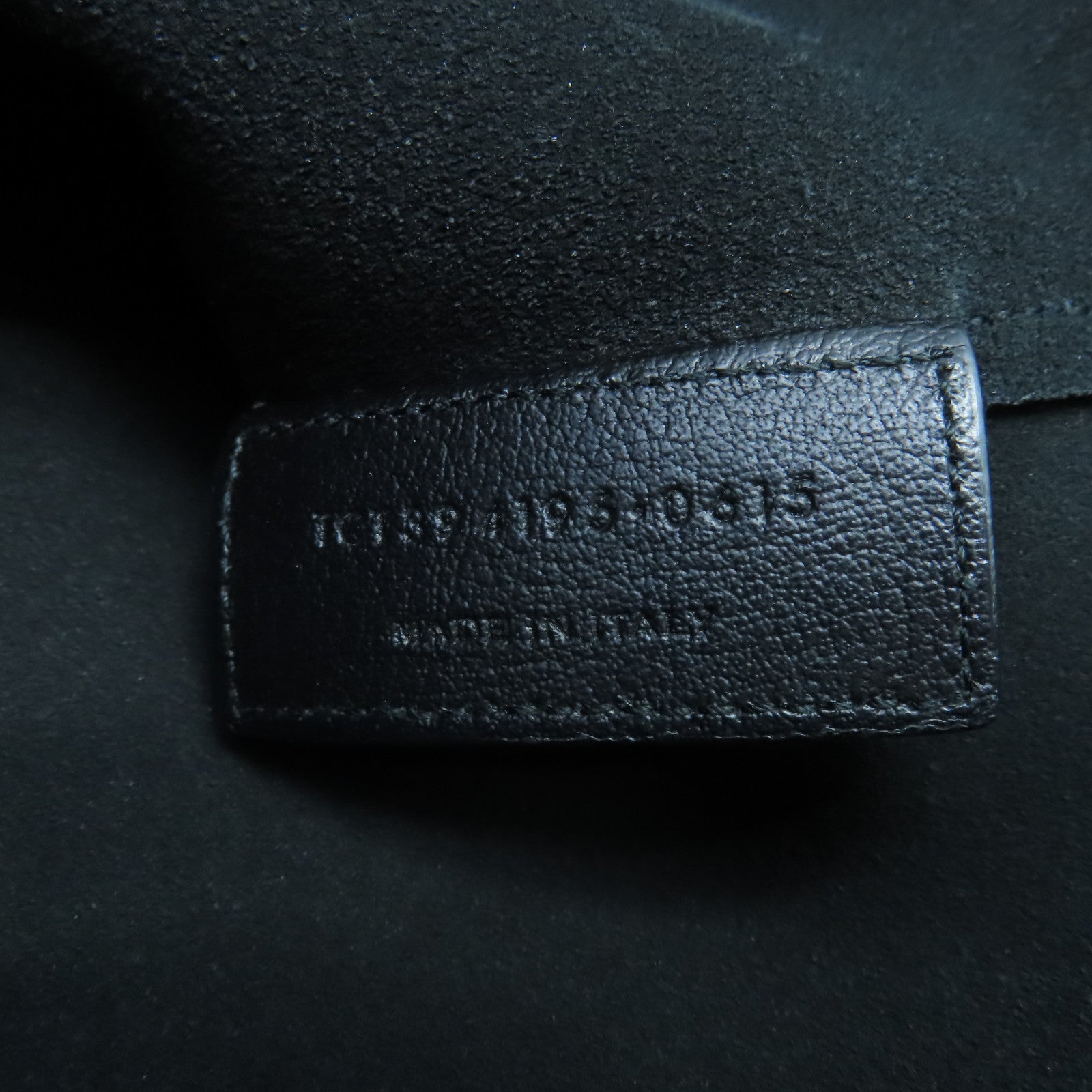 SAINT LAURENT 牛皮皮革Tote Bag金扣手挽袋/肩背袋黑色