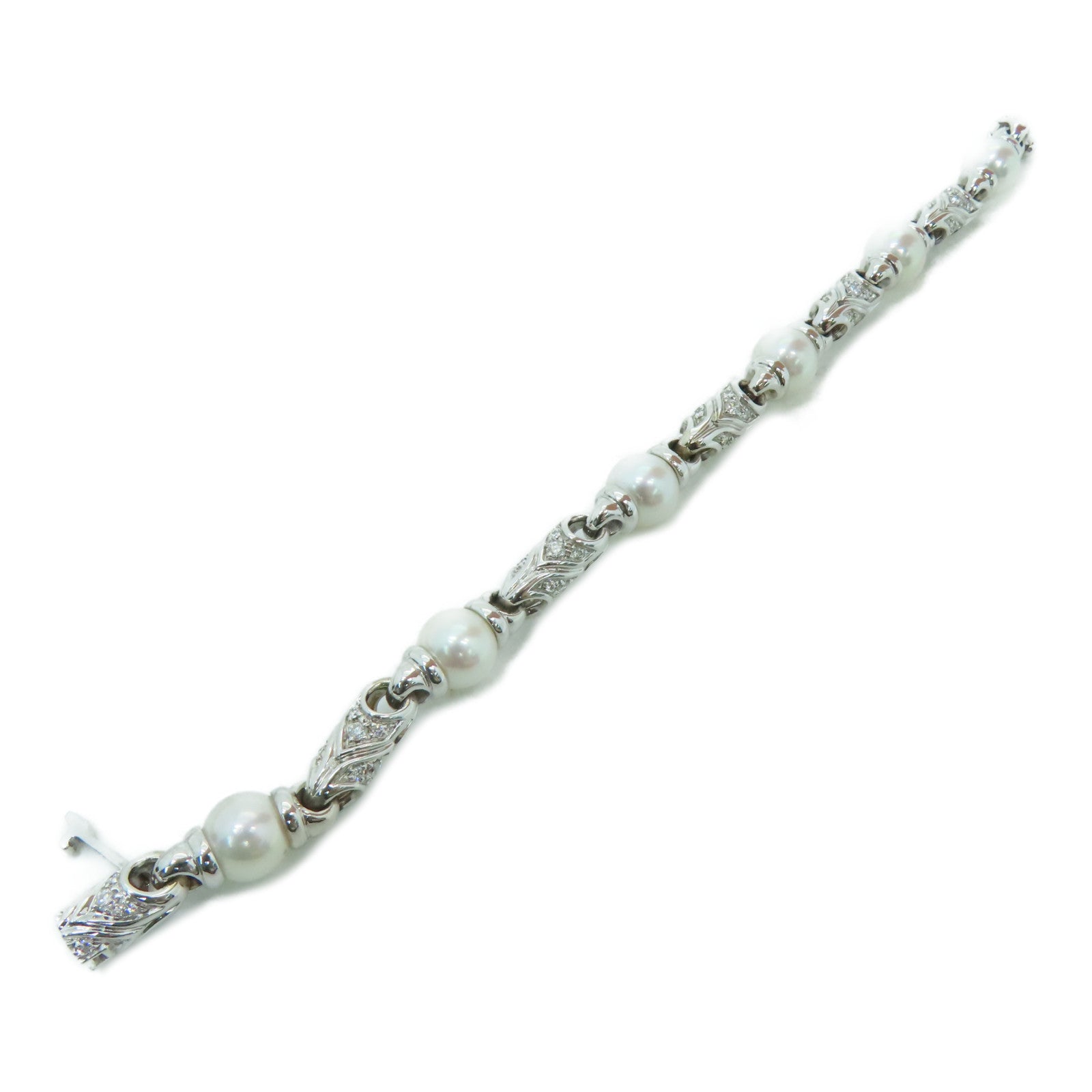 BVLGARI 【激減優惠】18K白金Passo Doppio Bracelet手鏈