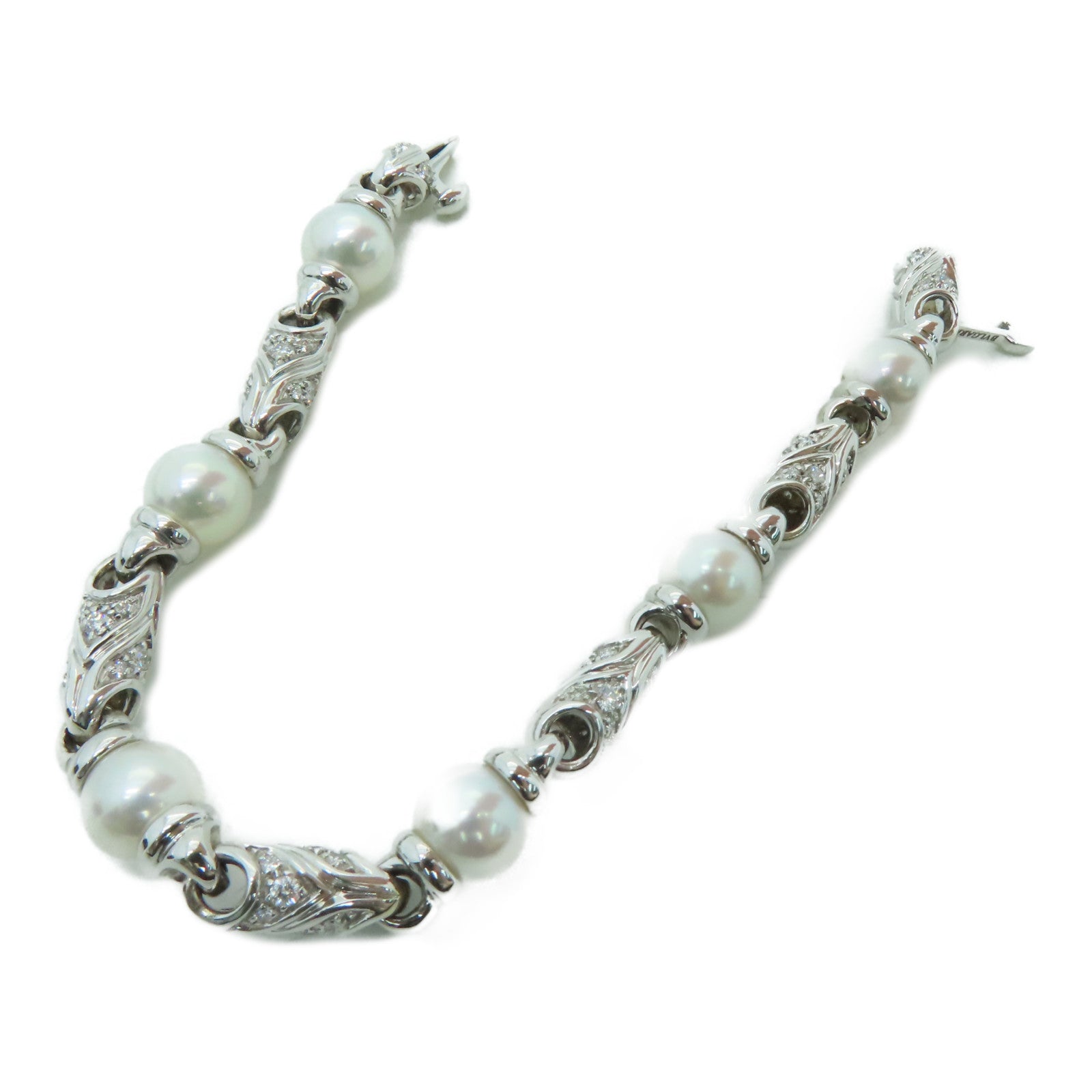 BVLGARI 【激減優惠】18K白金Passo Doppio Bracelet手鏈