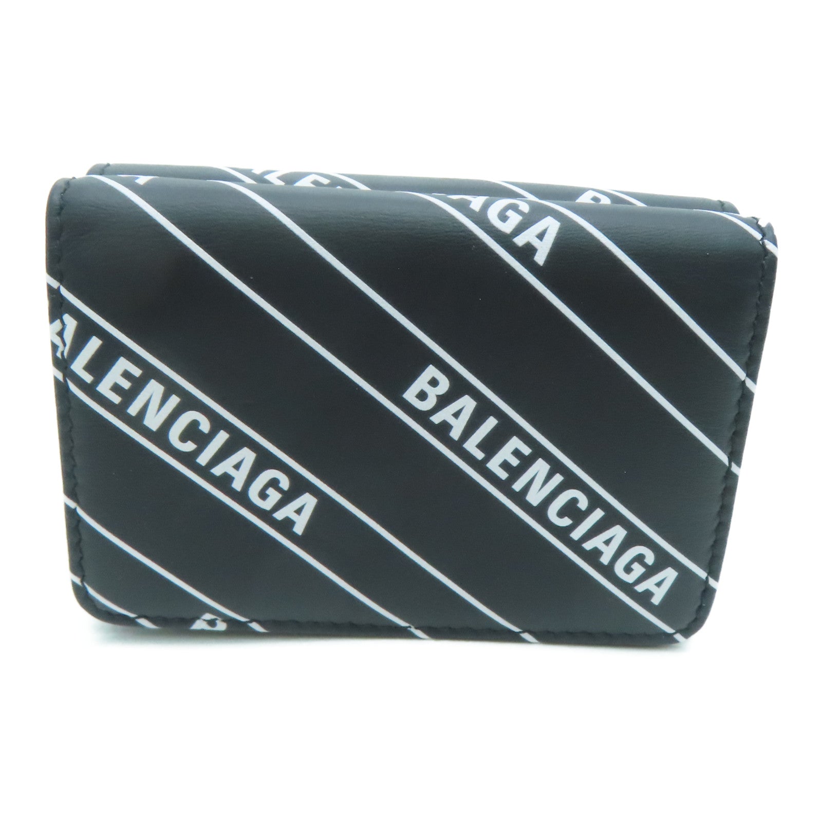 BALENCIAGA 皮革Wallet钱包黑色