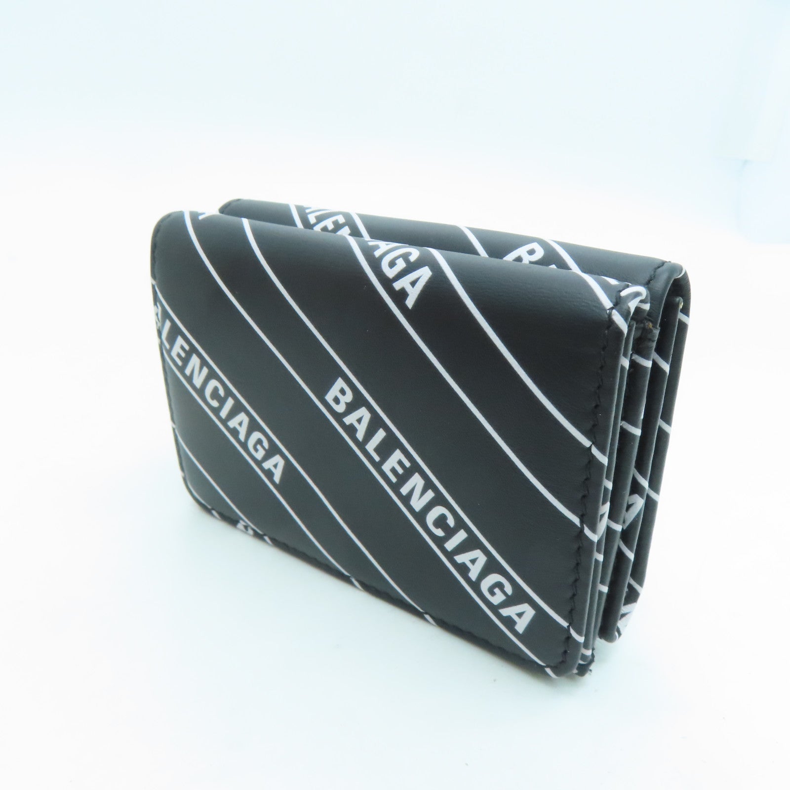 BALENCIAGA 皮革Wallet钱包黑色