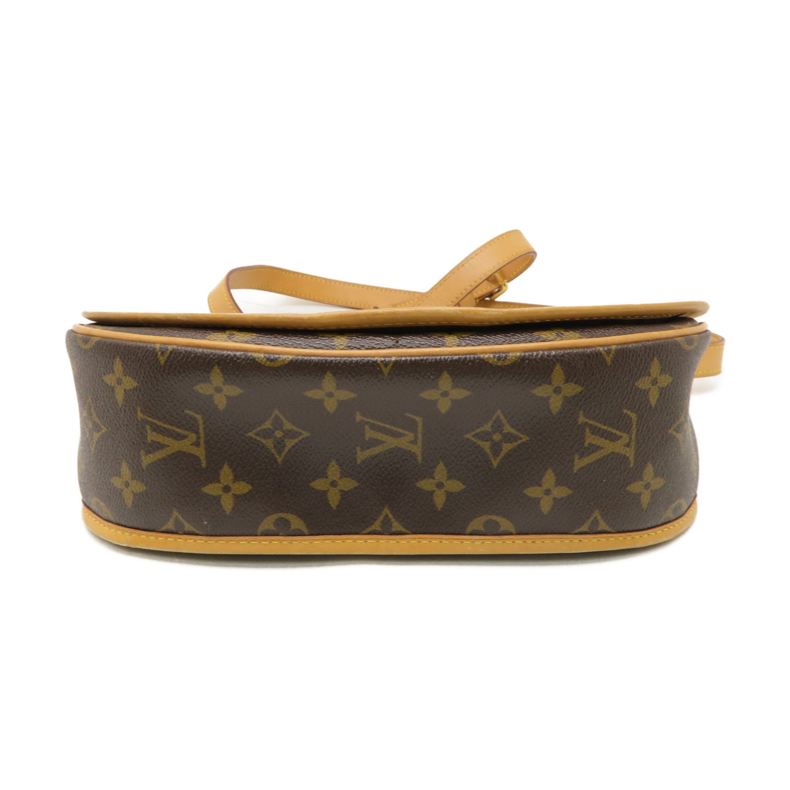 LOUIS VUITTON Monogram Menilmontant PM金扣肩背袋啡色
