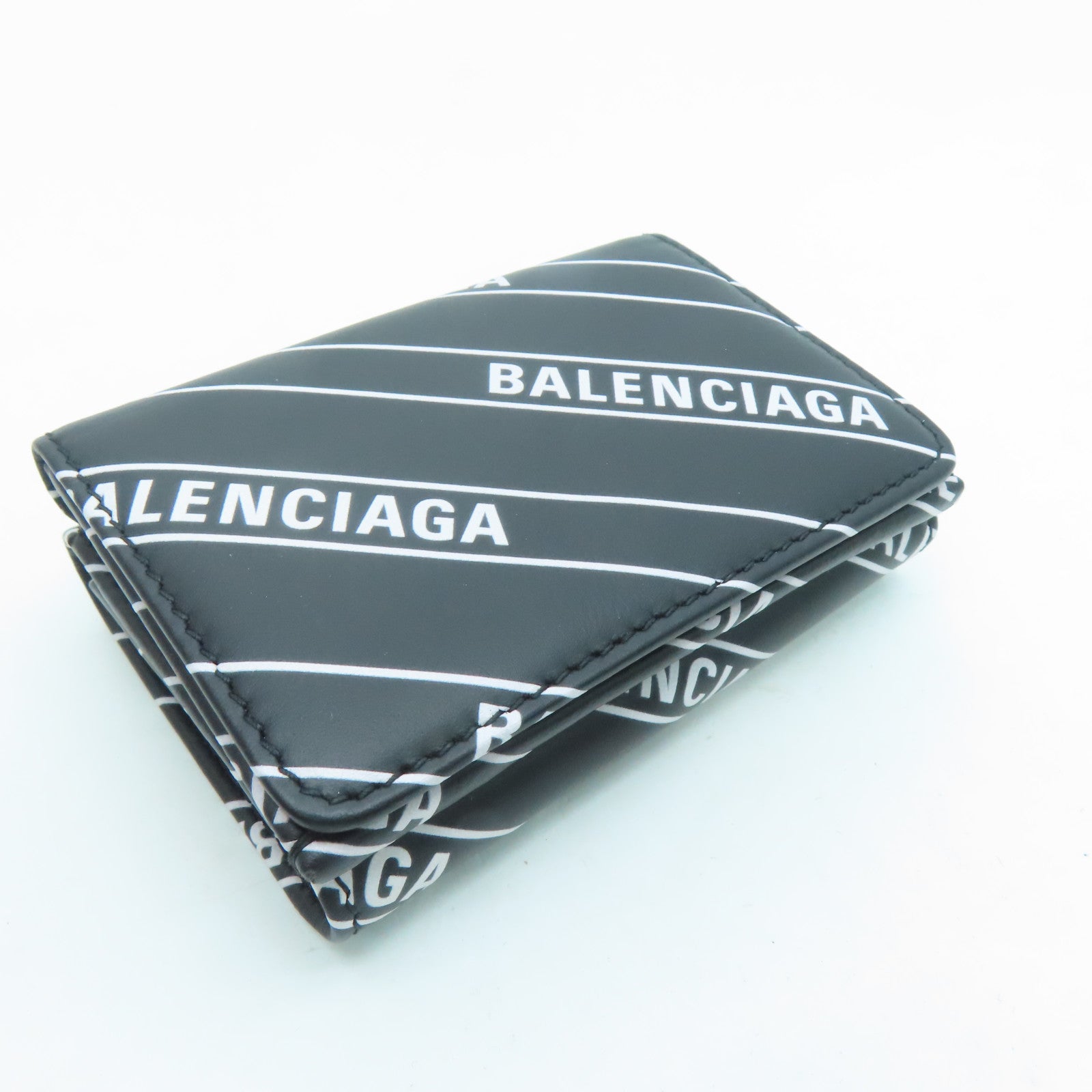 BALENCIAGA 皮革Wallet钱包黑色
