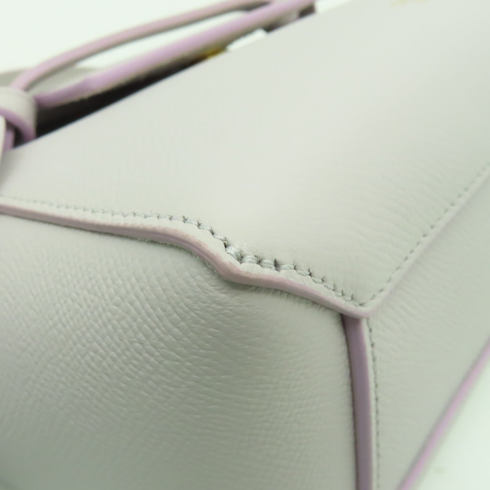 CELINE 牛皮皮革Belt Bag金扣手挽肩背兩用袋粉紅色