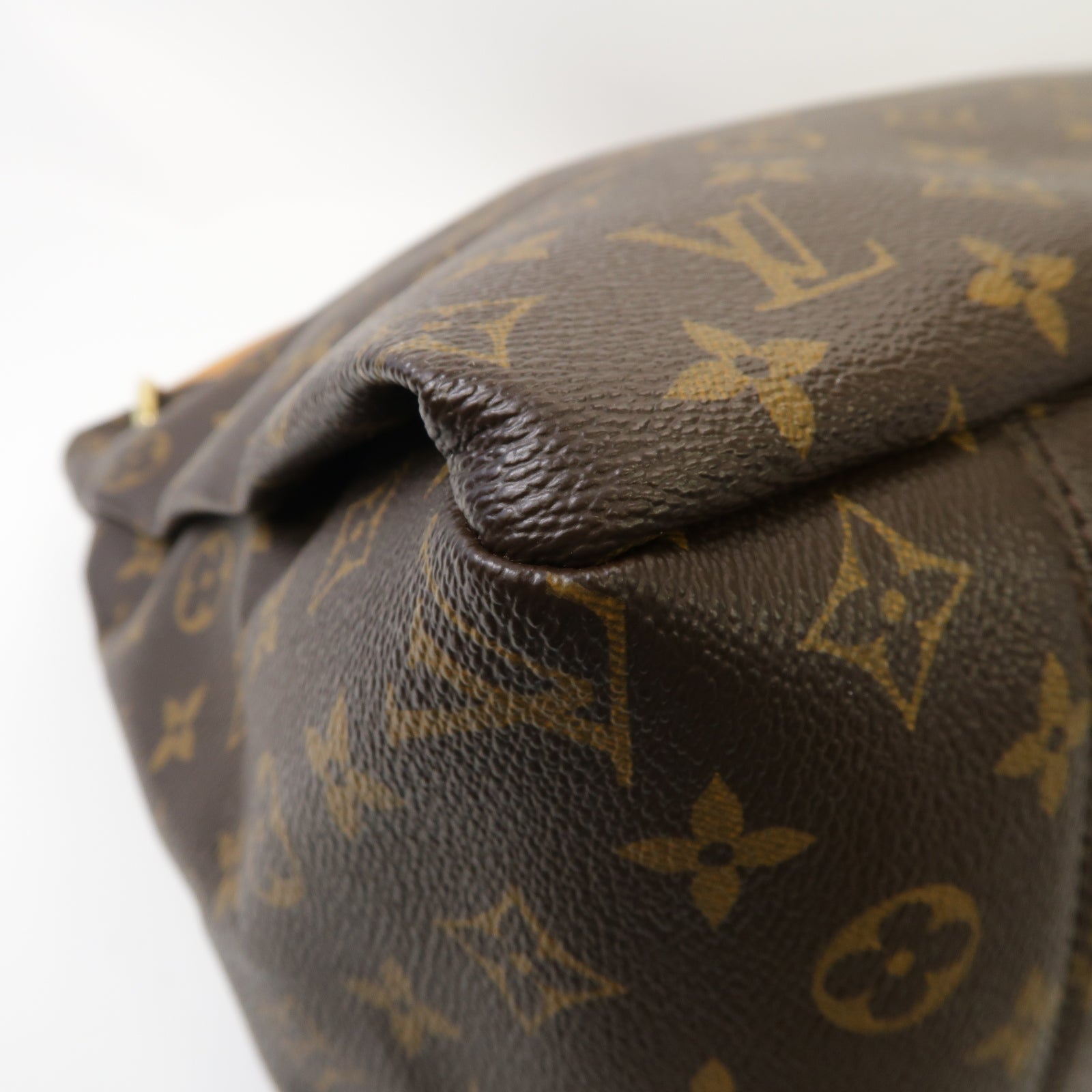 LOUIS VUITTON Monogram Artsy MM金扣手挽袋棕色