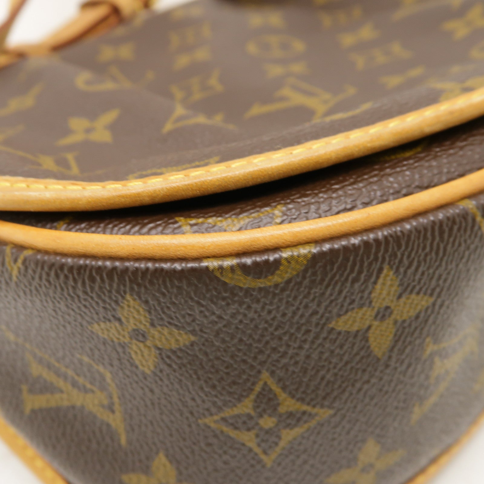 LOUIS VUITTON Monogram Menilmontant PM金扣肩背袋啡色