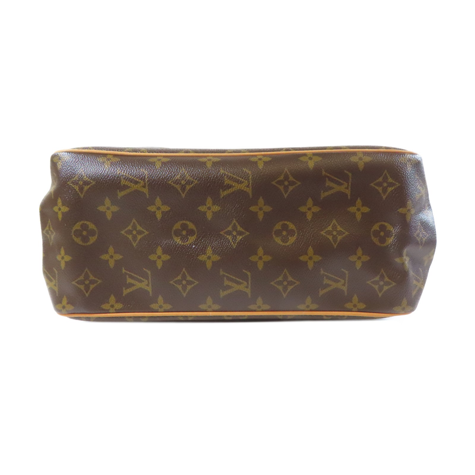 LOUIS VUITTON Monogram Batignolles金扣肩背袋啡色