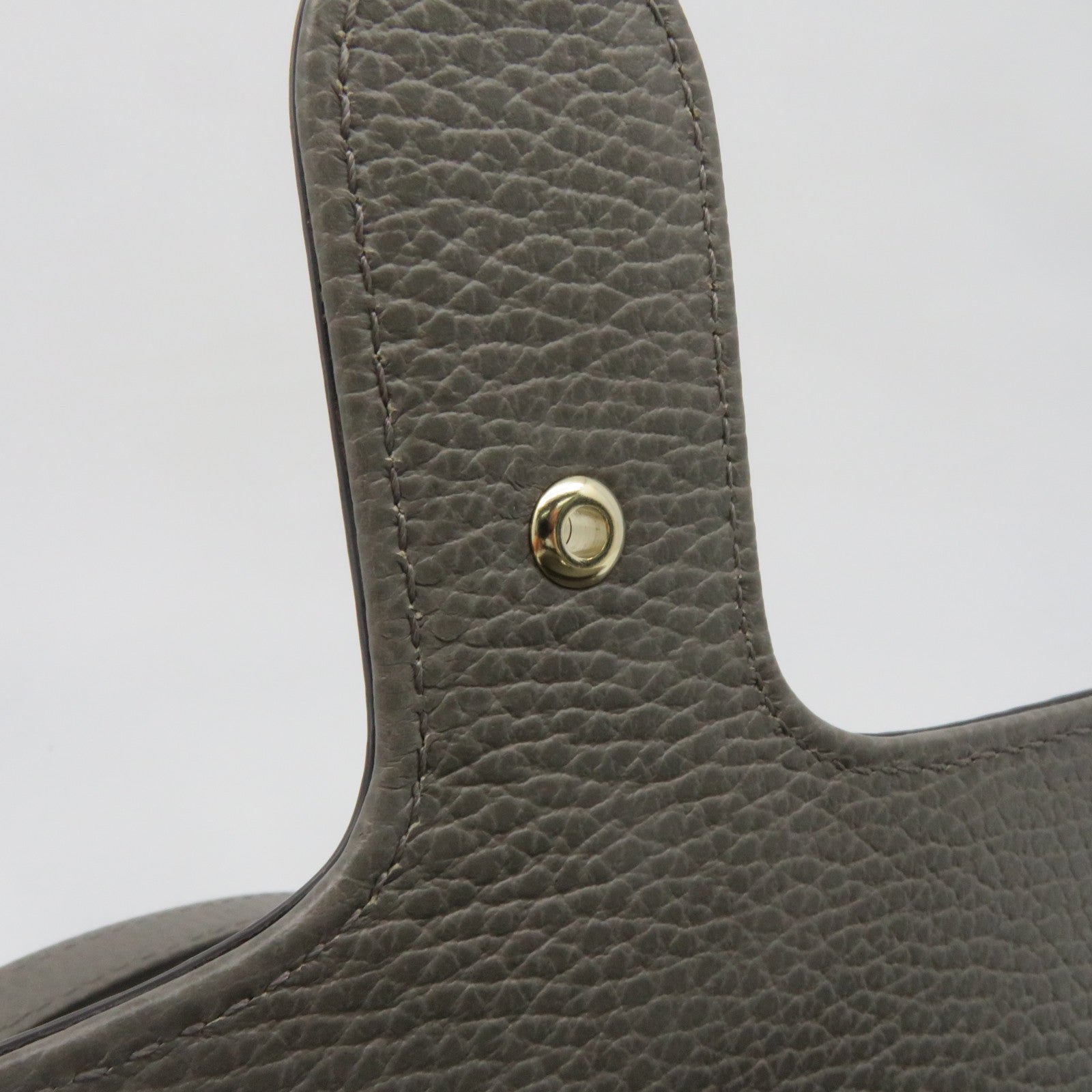 GUCCI 牛皮皮革Chain Shoulder Bag链带肩背袋灰色