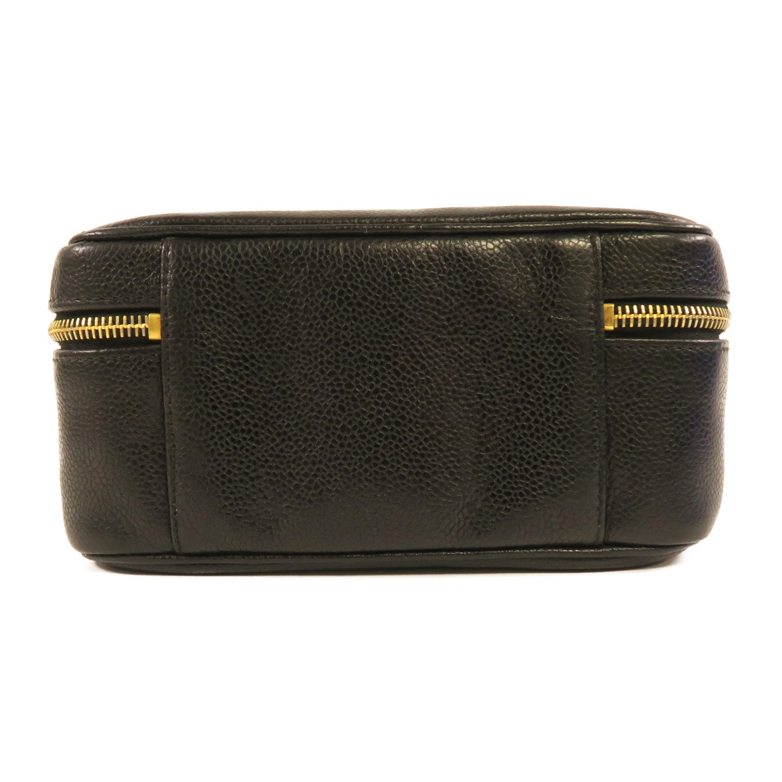 CHANEL 牛皮皮革2 Way Shoulder Bag金扣手挽肩背兩用袋黑色