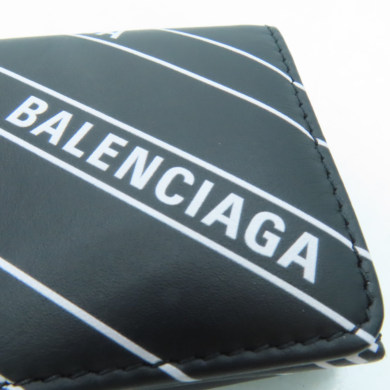 BALENCIAGA 皮革Wallet钱包黑色