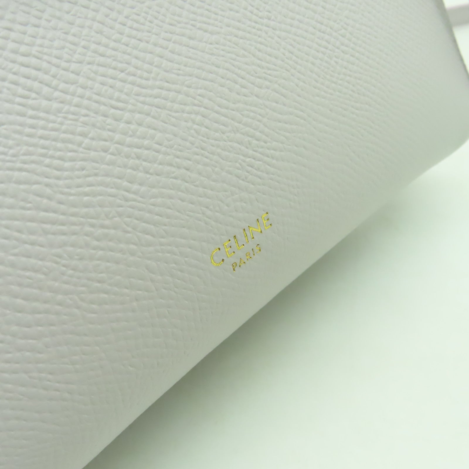 CELINE 牛皮皮革Belt Bag金扣手挽肩背兩用袋粉紅色