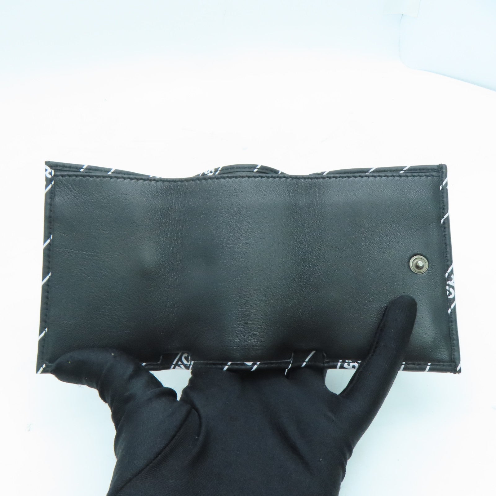 BALENCIAGA 皮革Wallet钱包黑色