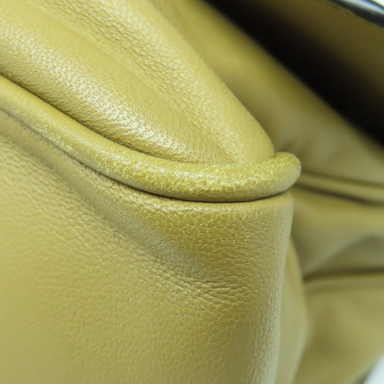 BOTTEGA VENETA Textured Leather 2way Shoulder Bag Handle Shoulder Bag Brown