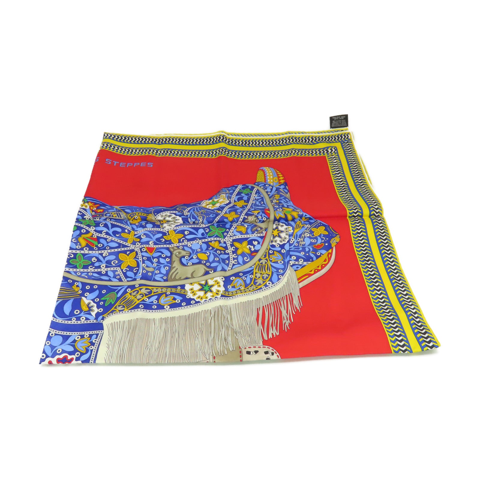 HERMES 【激減優惠】絲質Scarf 90x90絲巾紅色/黃色/藍色/彩色