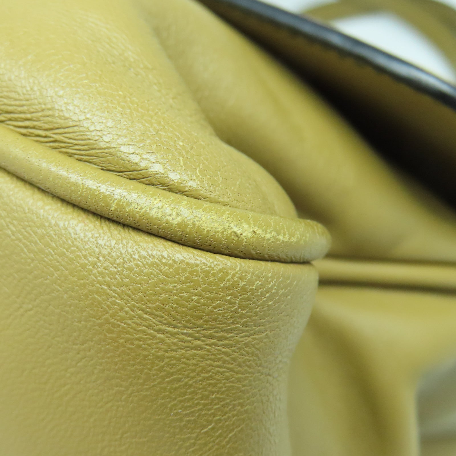 BOTTEGA VENETA Textured Leather 2way Shoulder Bag Handle Shoulder Bag Brown