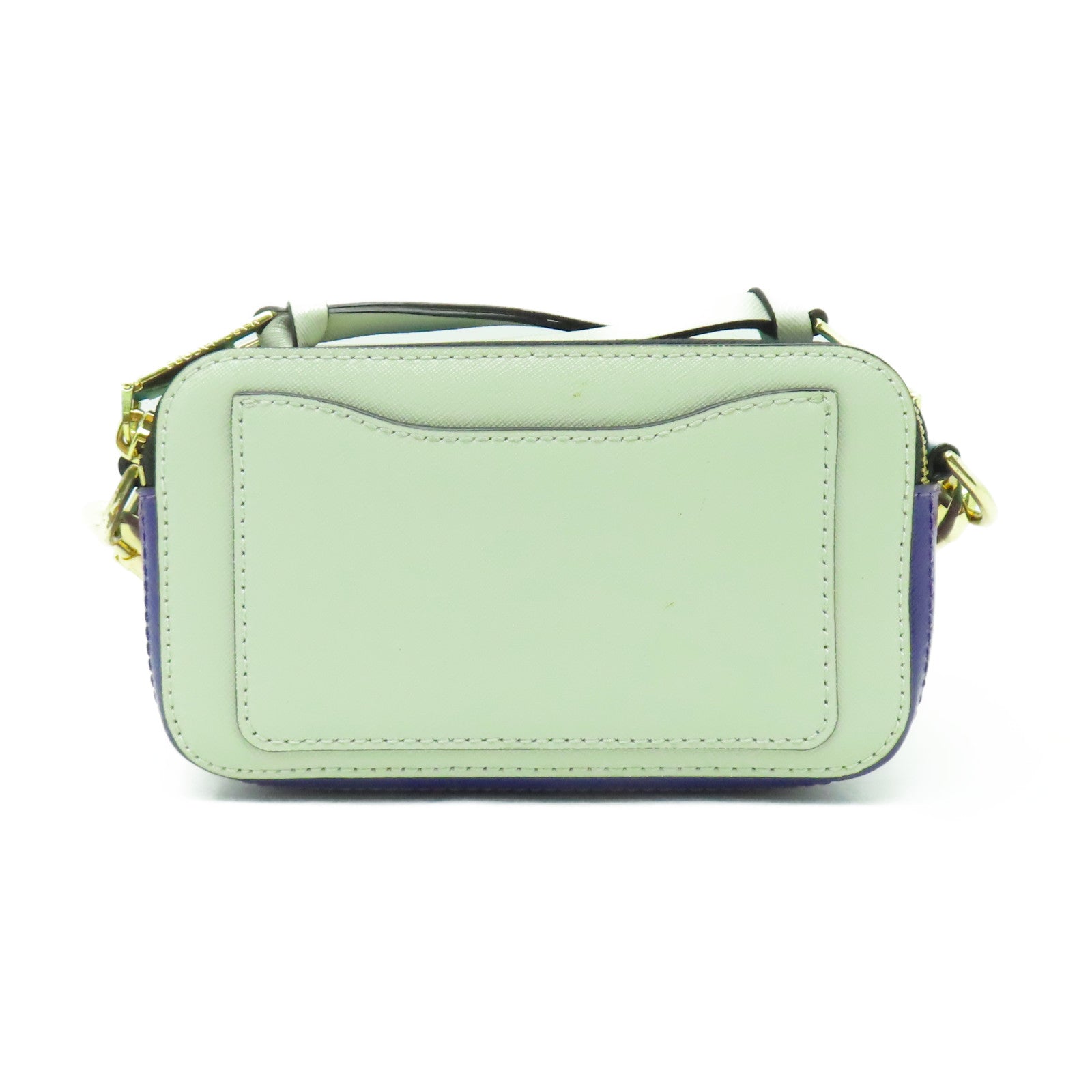 MARC JACOBS 【激減優惠】牛皮皮革Snapshot金扣肩背袋彩色