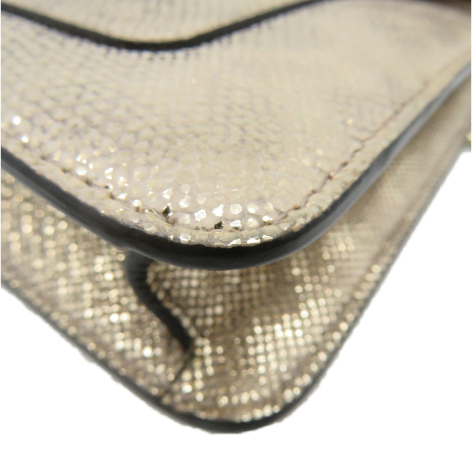 BVLGARI [Sharp Discount] Snakeskin Leather Serpenti Forever Chain Shoulder Bag Chain Strap Shoulder Bag Gold