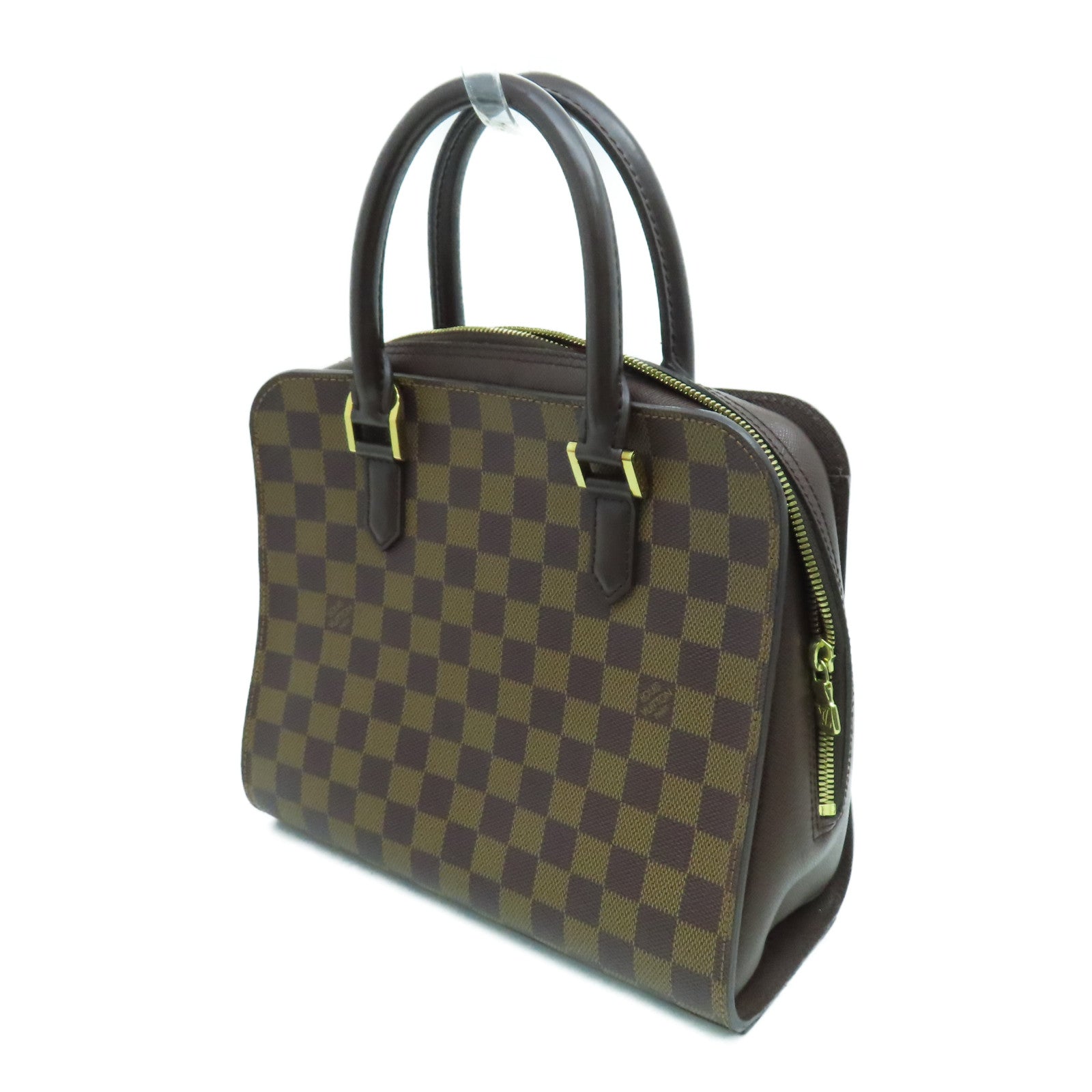 LOUIS VUITTON 【激減優惠】Damier Triana手挽袋啡色