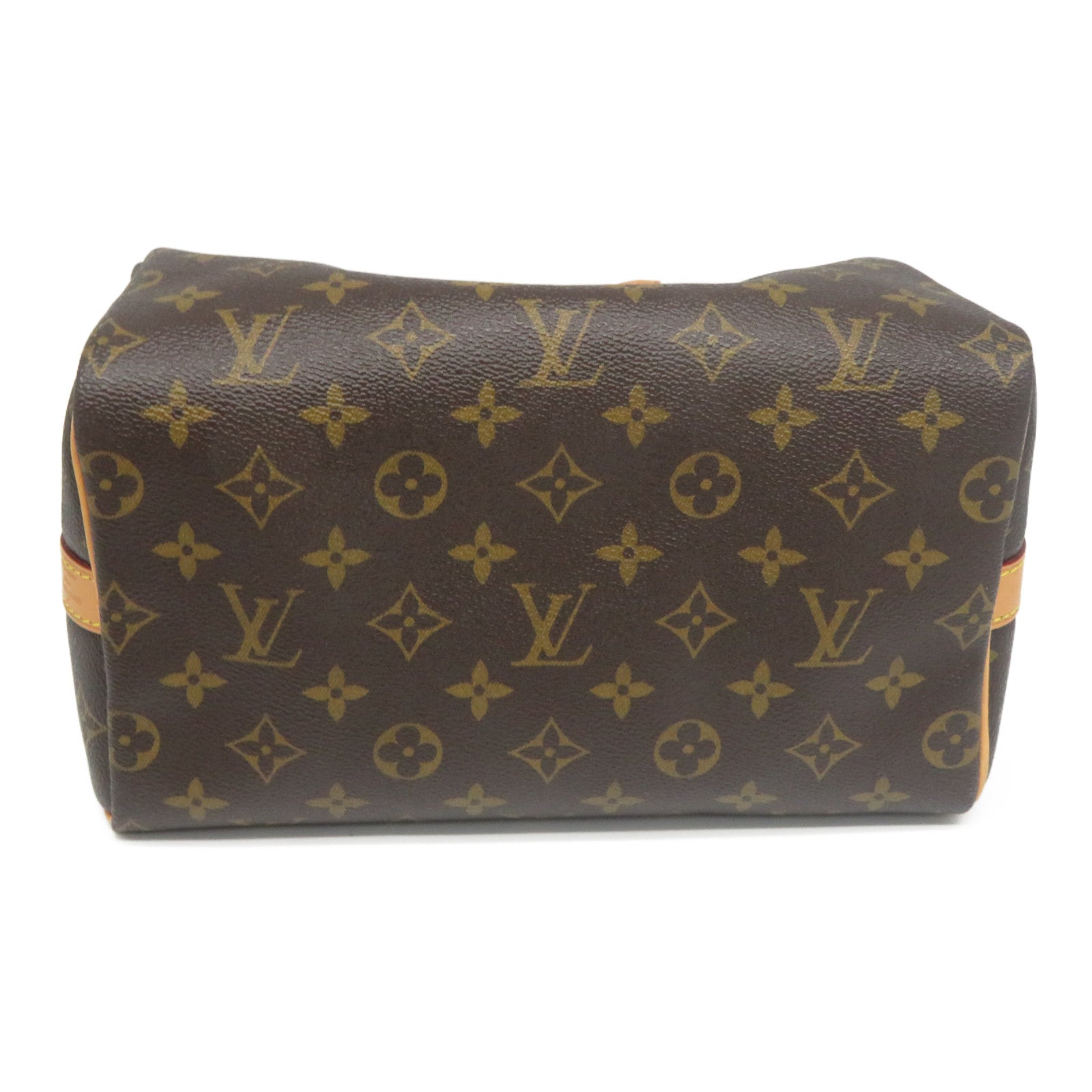 LOUIS VUITTON Monogram Speedy Bandouliere 25金扣手挽肩背兩用袋啡色