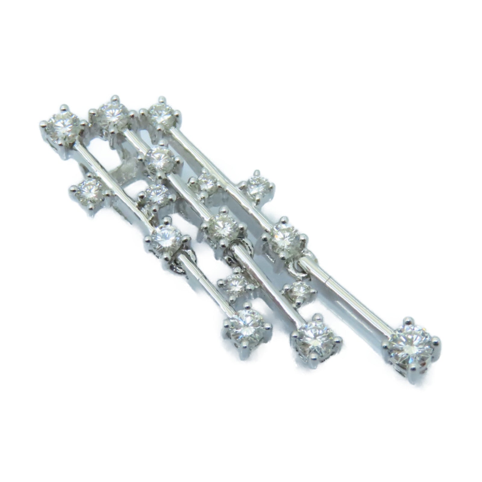 JEWELRY 18K白金Diamond Pendant 0.43ct鑽石吊墜