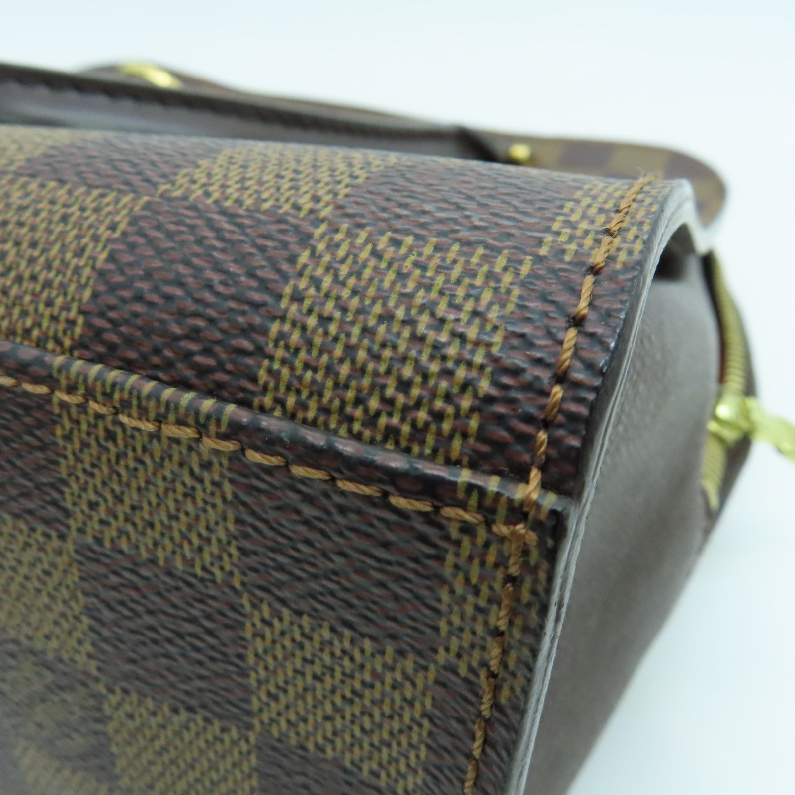 LOUIS VUITTON 【激減優惠】Damier Triana手挽袋啡色