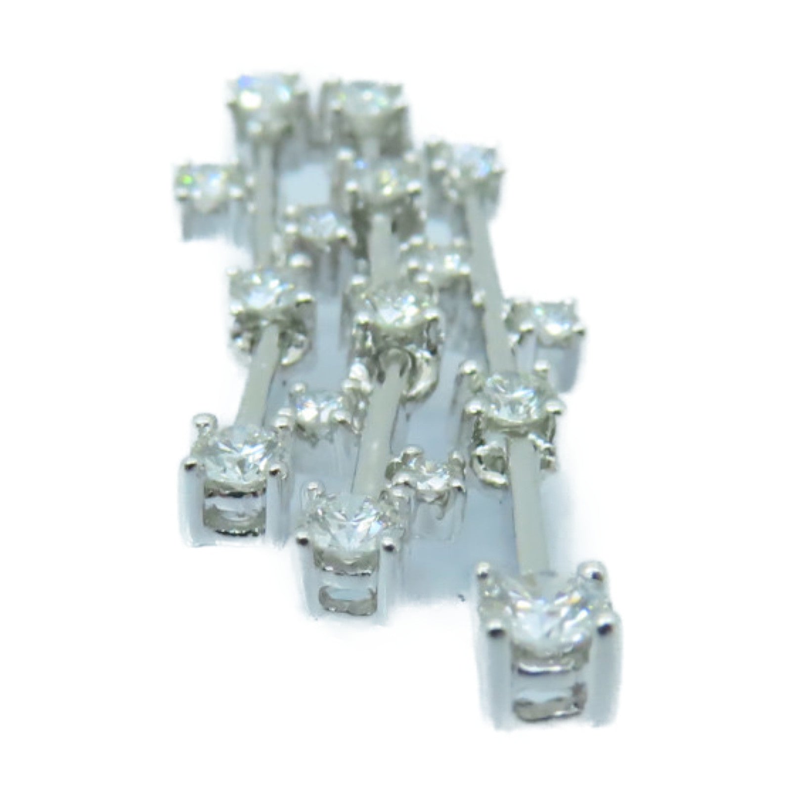 JEWELRY 18K白金Diamond Pendant 0.43ct鑽石吊墜