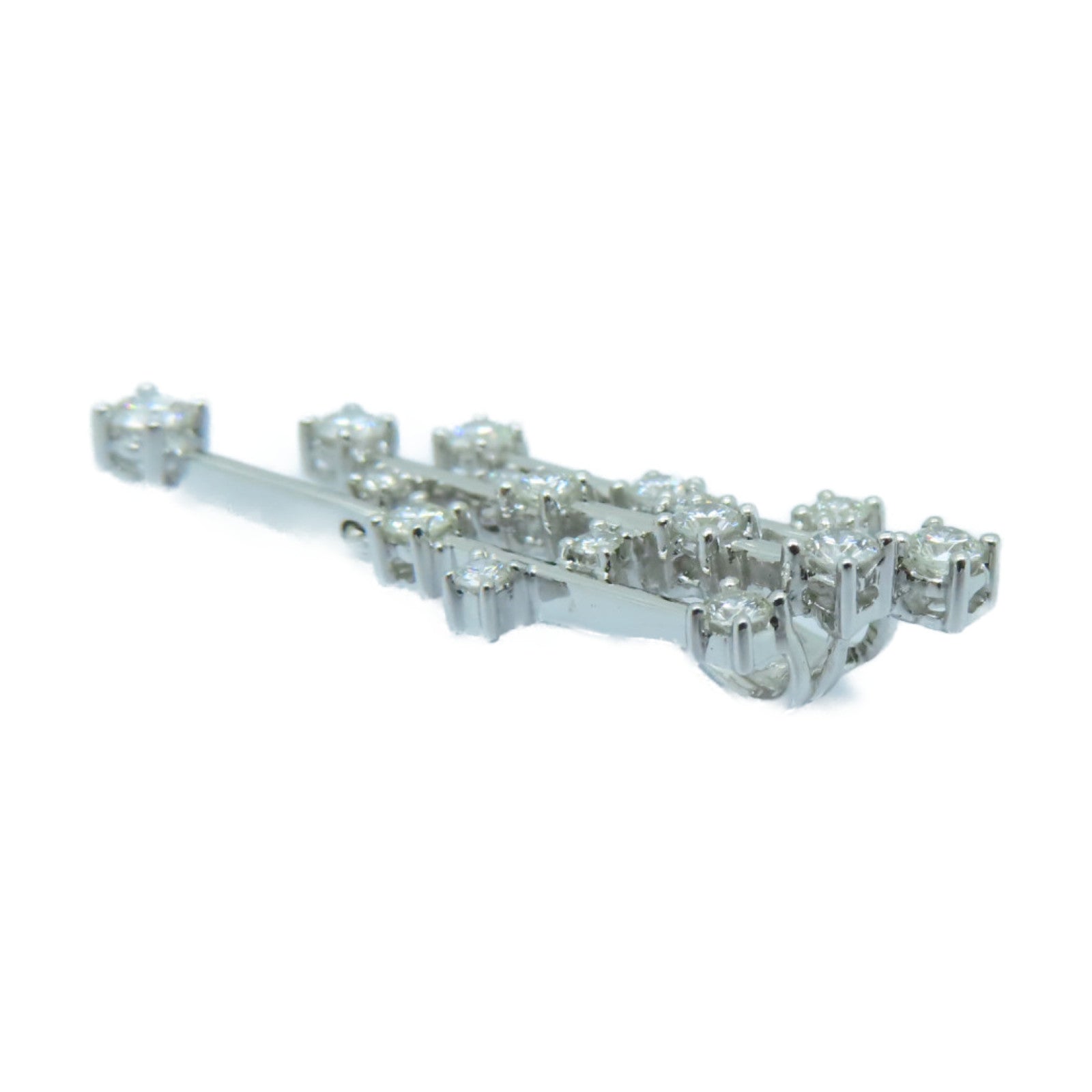 JEWELRY 18K白金Diamond Pendant 0.43ct鑽石吊墜