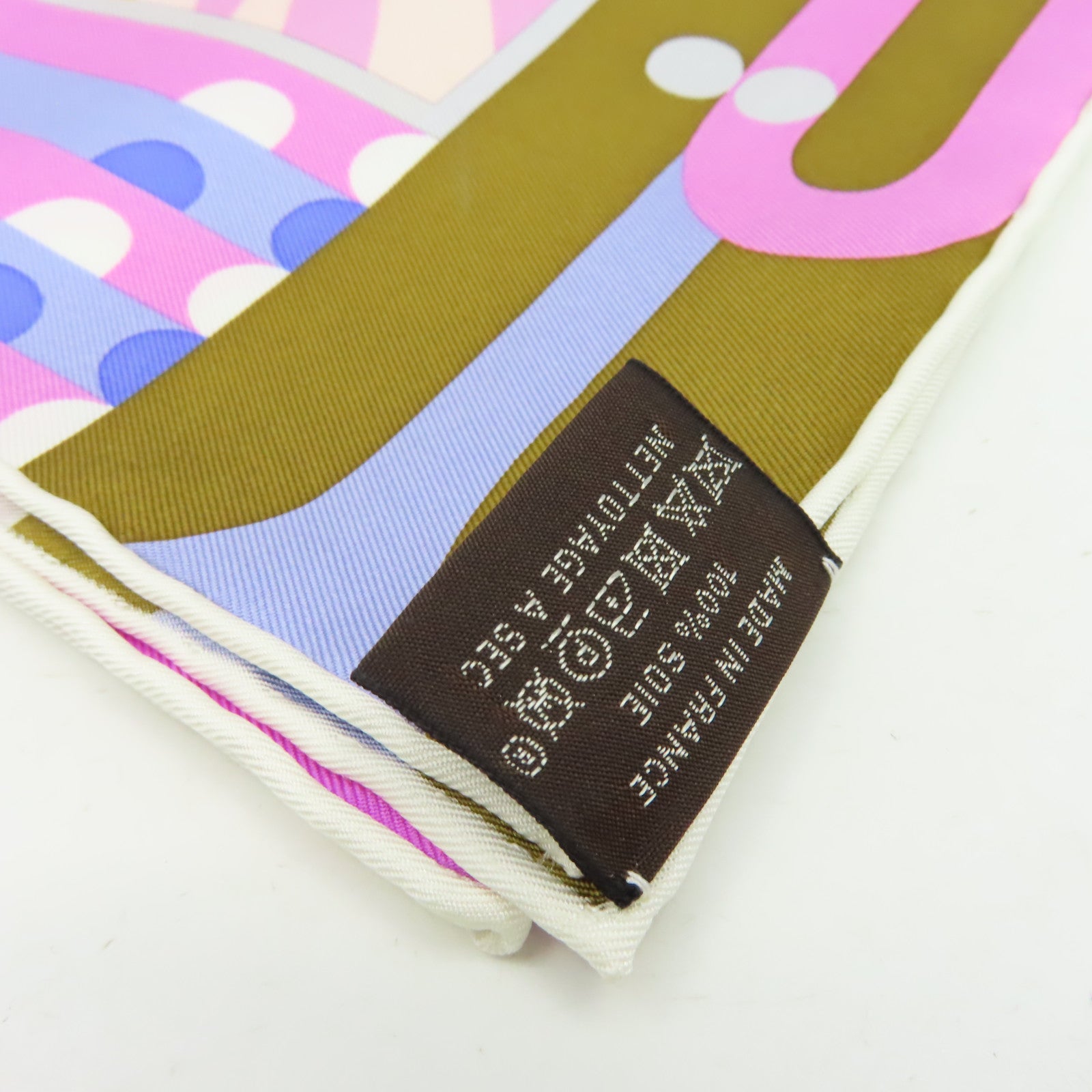 HERMES 【激減優惠】絲質Scarf 90x90絲巾黃色/紫色/彩色