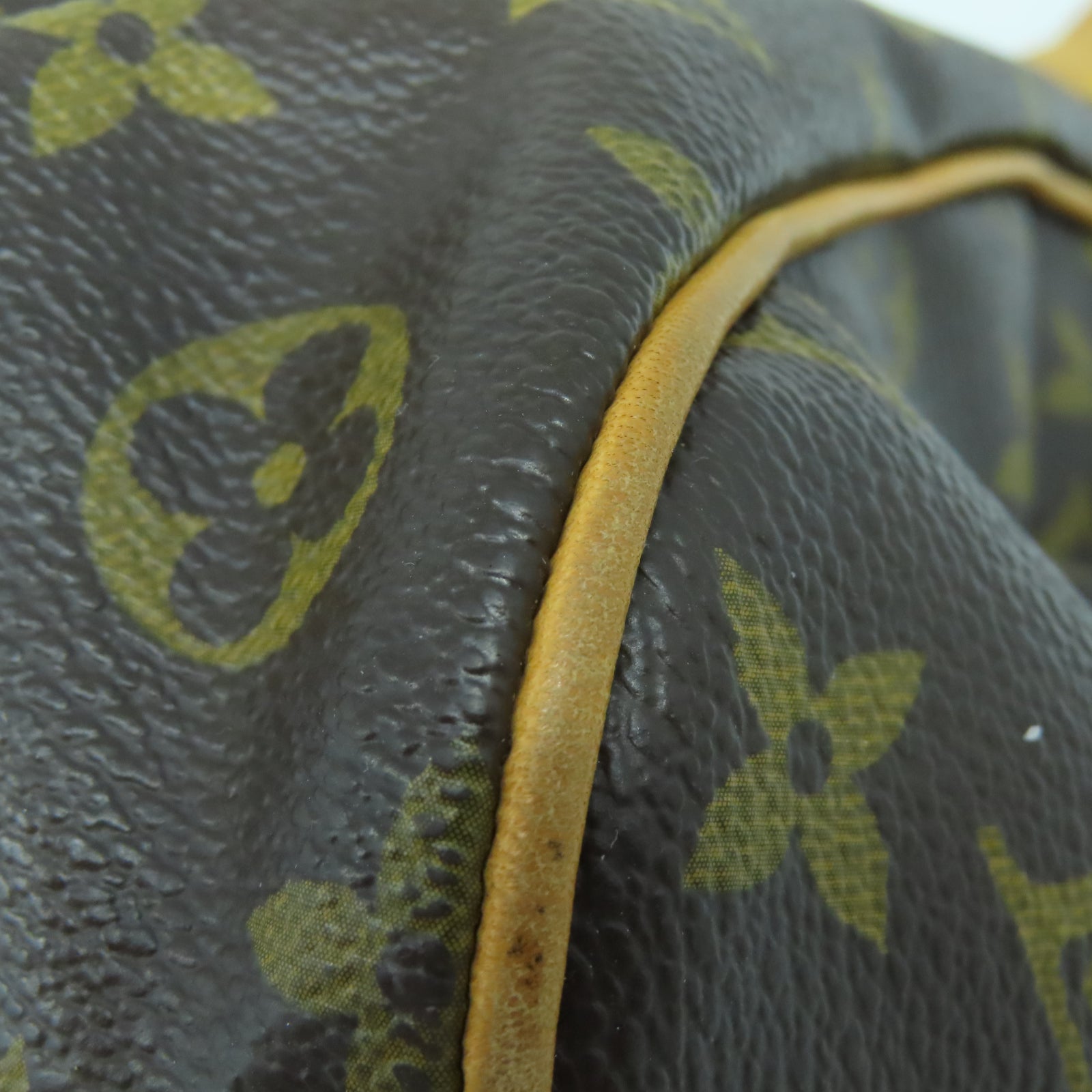 LOUIS VUITTON Monogram Tivoli PM金扣手挽袋棕色