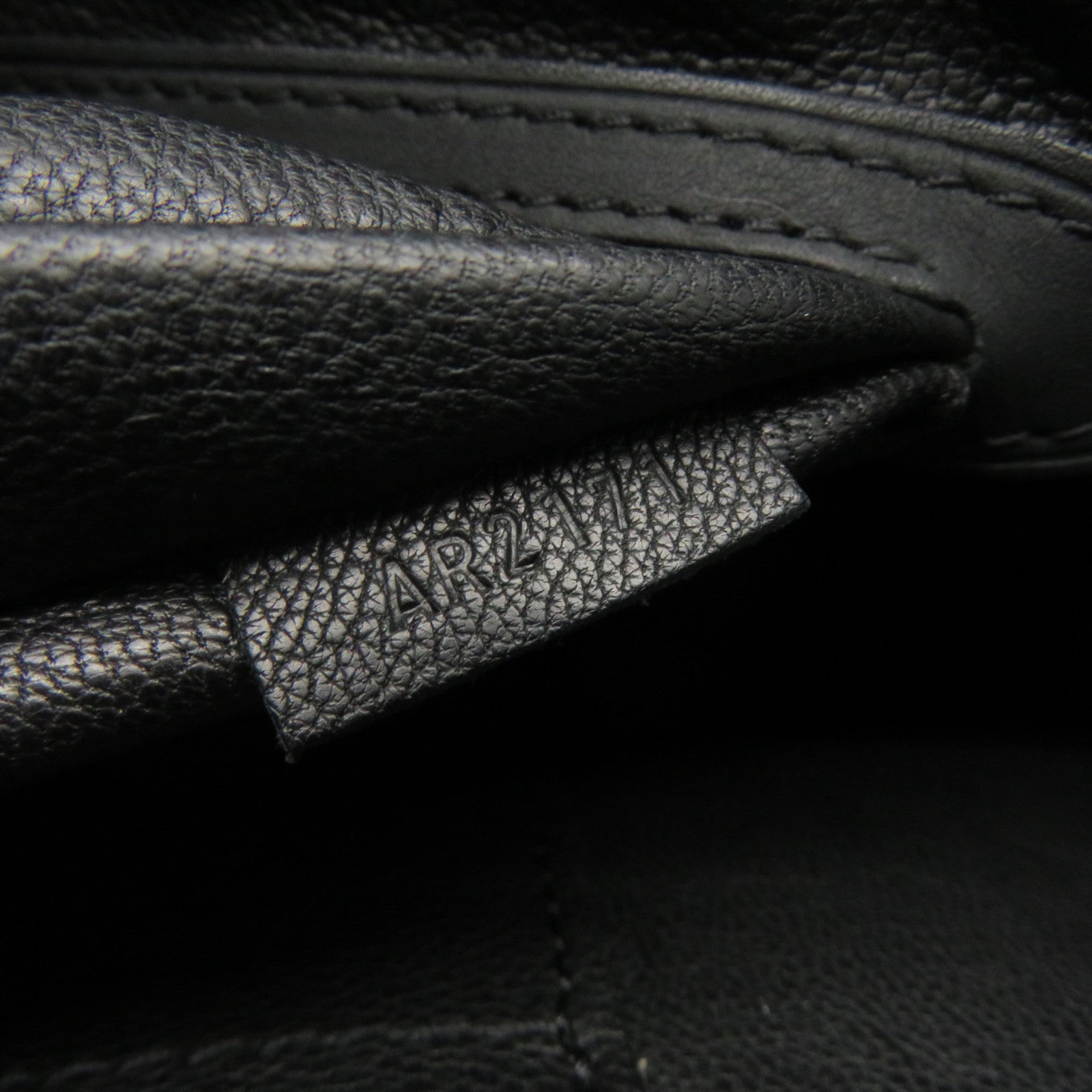 LOUIS VUITTON 【激减优惠】牛皮皮革Cuir Obsession Lockit金扣手挽袋黑色