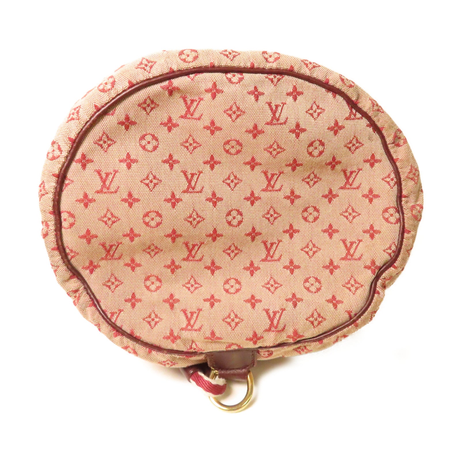 LOUIS VUITTON Monogram Mini Betsy Rucksack金扣背包紅色