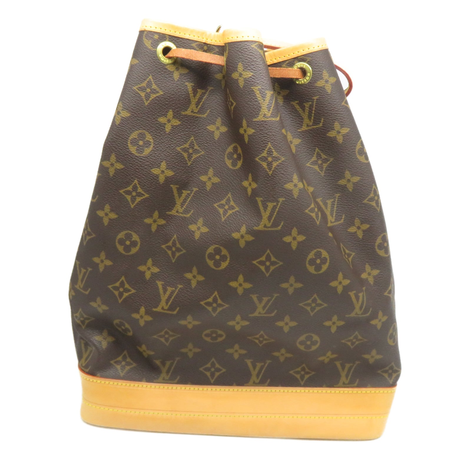 LOUIS VUITTON Monogram Noe金扣肩背袋啡色