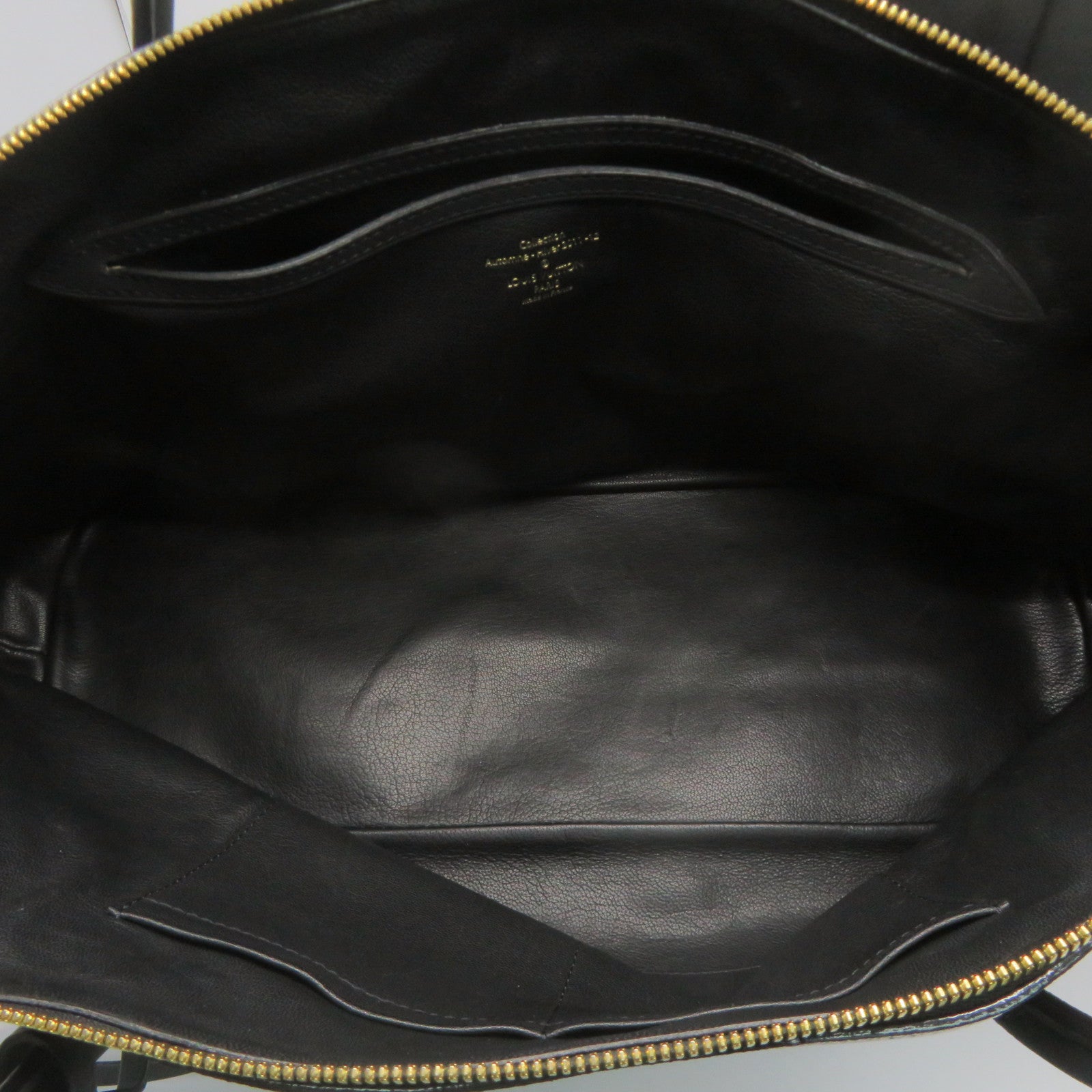 LOUIS VUITTON 【激减优惠】牛皮皮革Cuir Obsession Lockit金扣手挽袋黑色