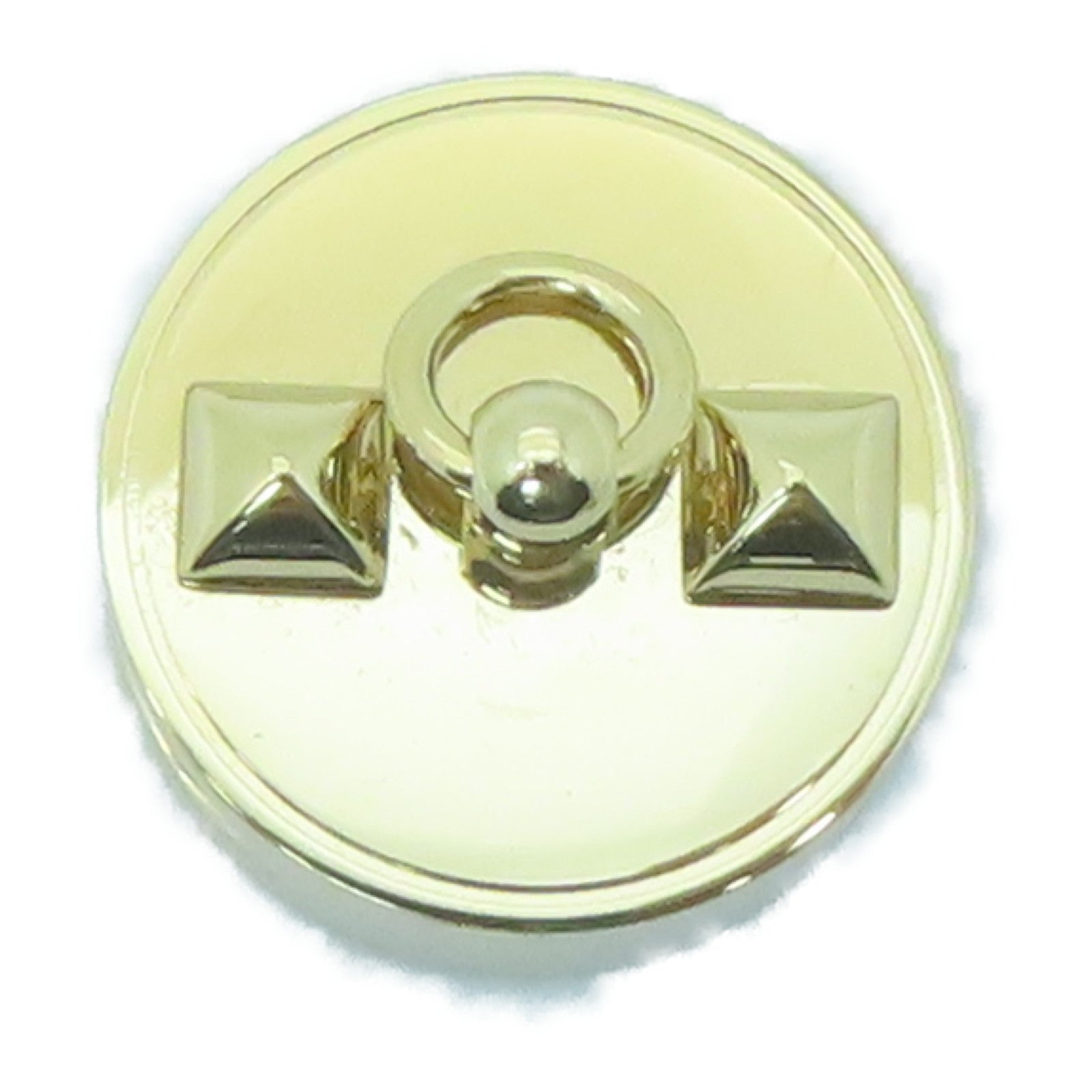 HERMES 金屬Collier de Chien Twilly Ring絲巾扣金色