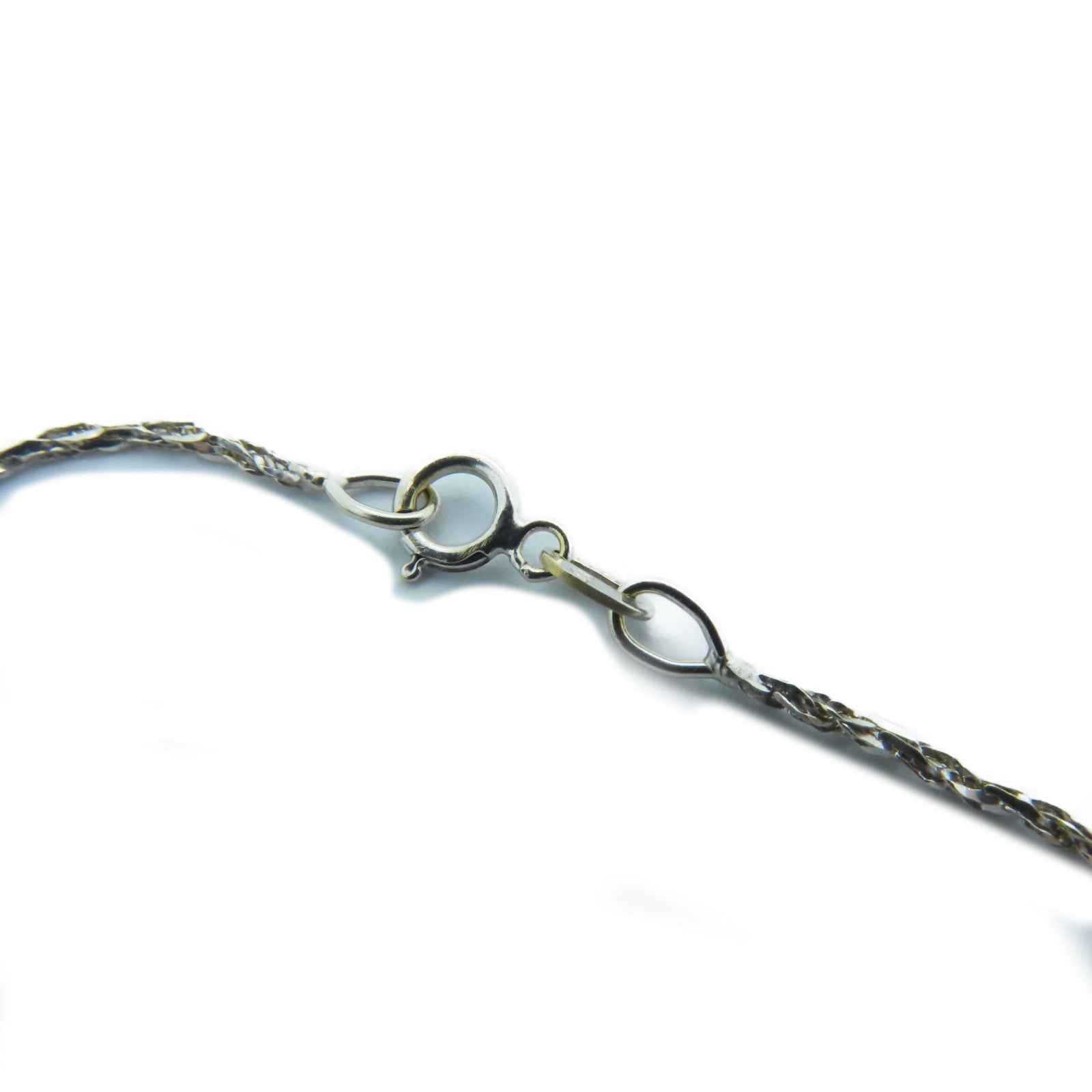 JEWELRY 18K白金Diamond Necklace 0.16ct钻石项链