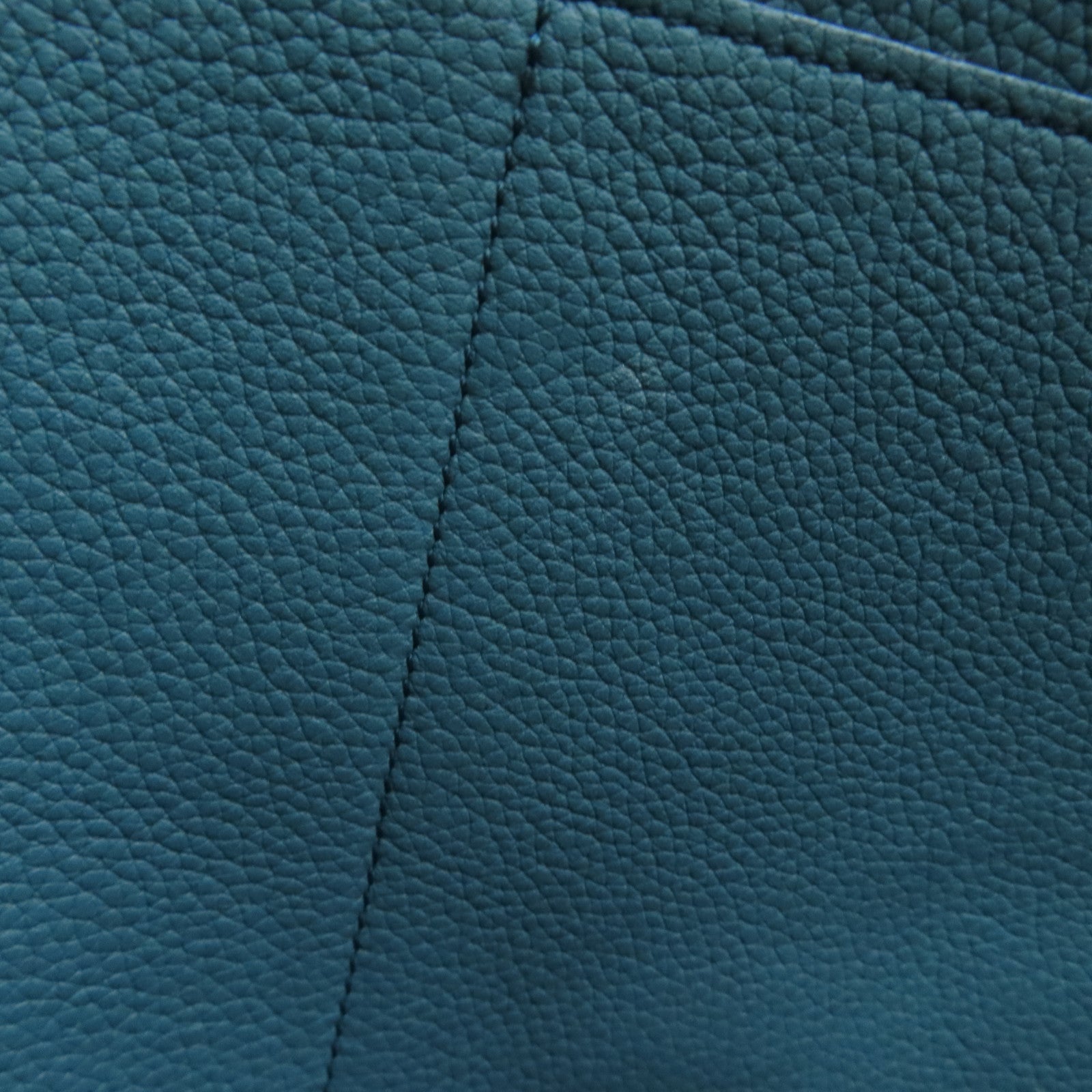 CELINE [Sharp Discount] Cowhide Leather Handbag Blue