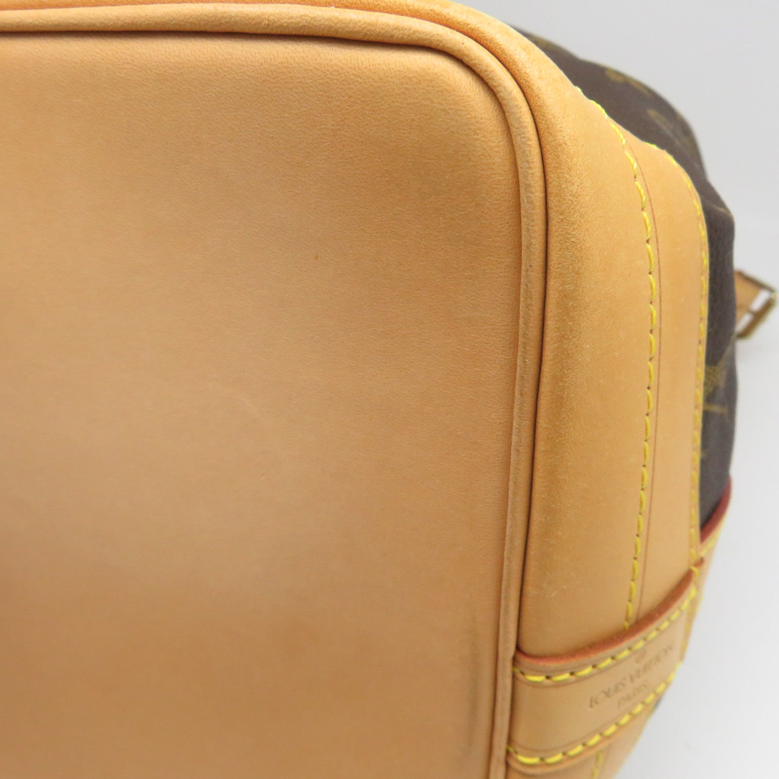 LOUIS VUITTON Monogram Noe金扣肩背袋啡色