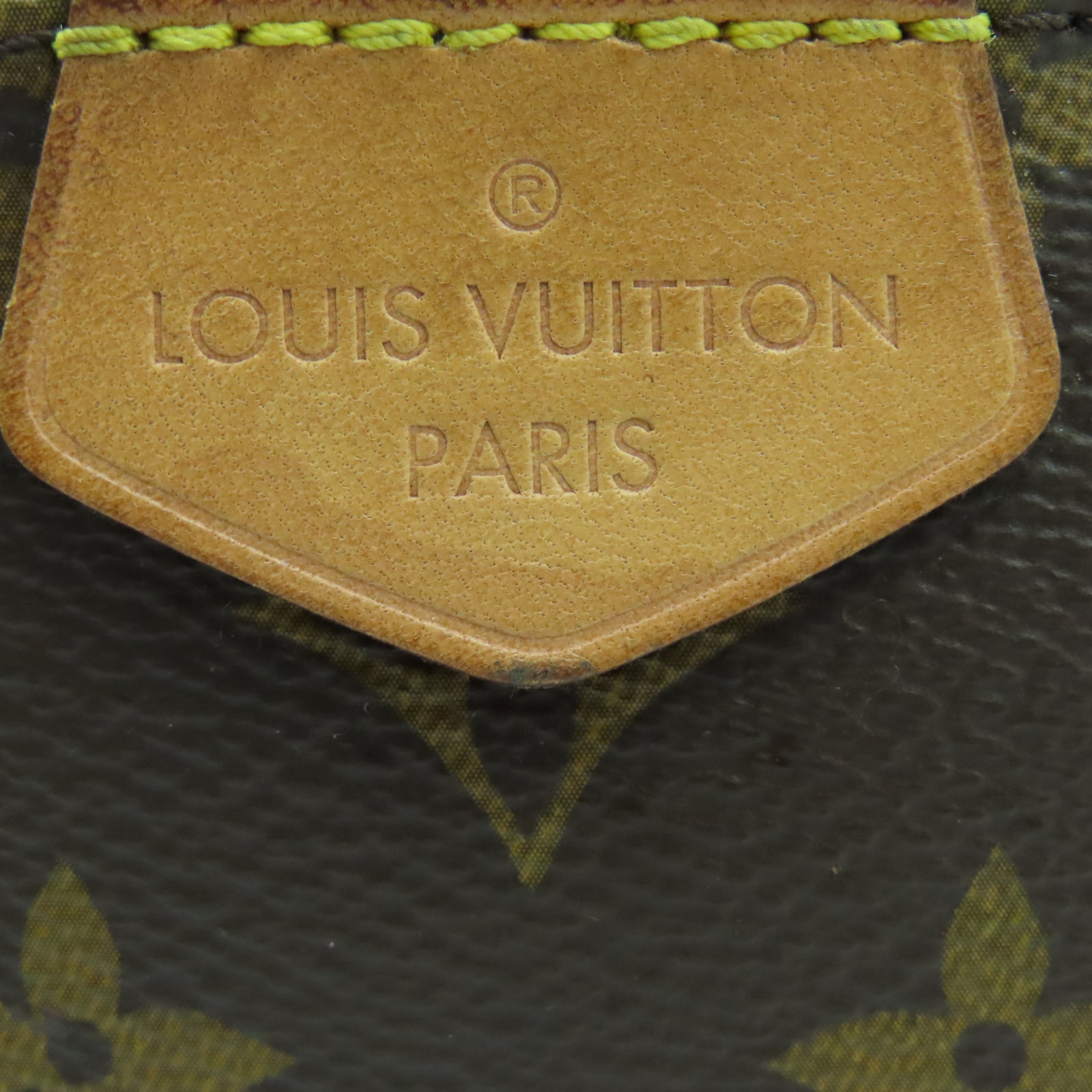 LOUIS VUITTON Monogram Multipochette Accessories金扣手挽肩背兩用袋啡色