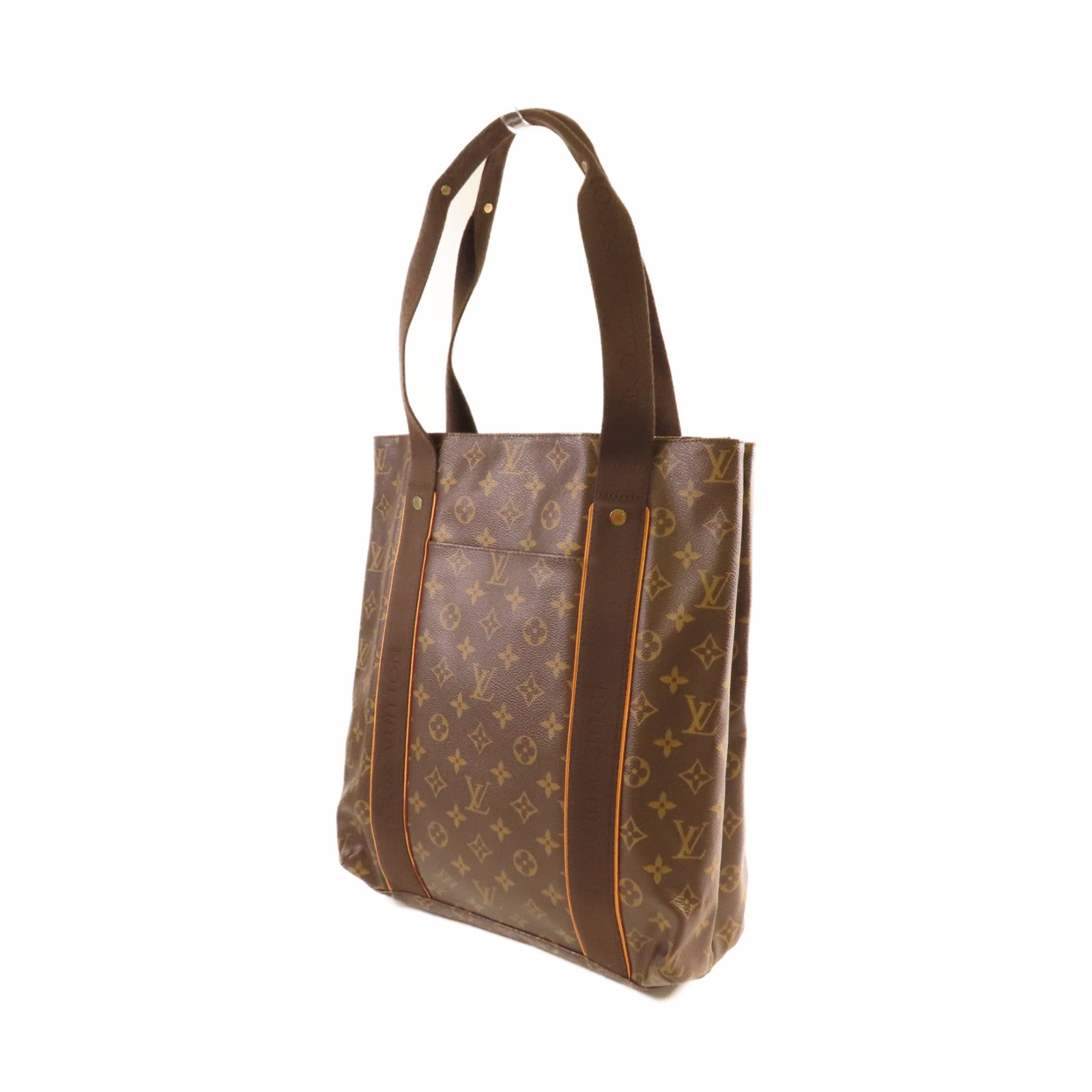 LOUIS VUITTON Monogram Beaubourg Tote Bag金扣肩背袋啡色